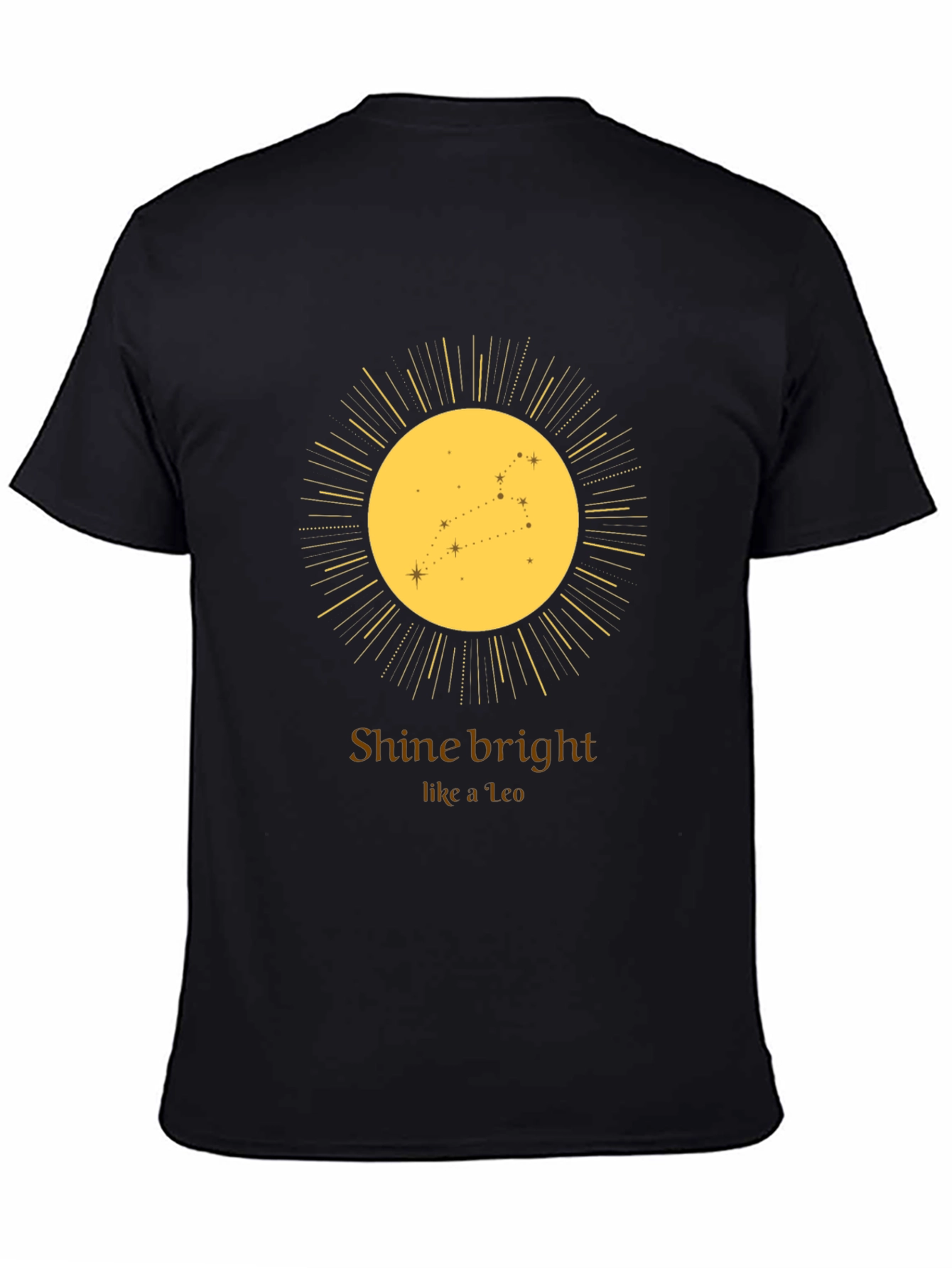 Leo Zodiac Constellation Graphic Tee