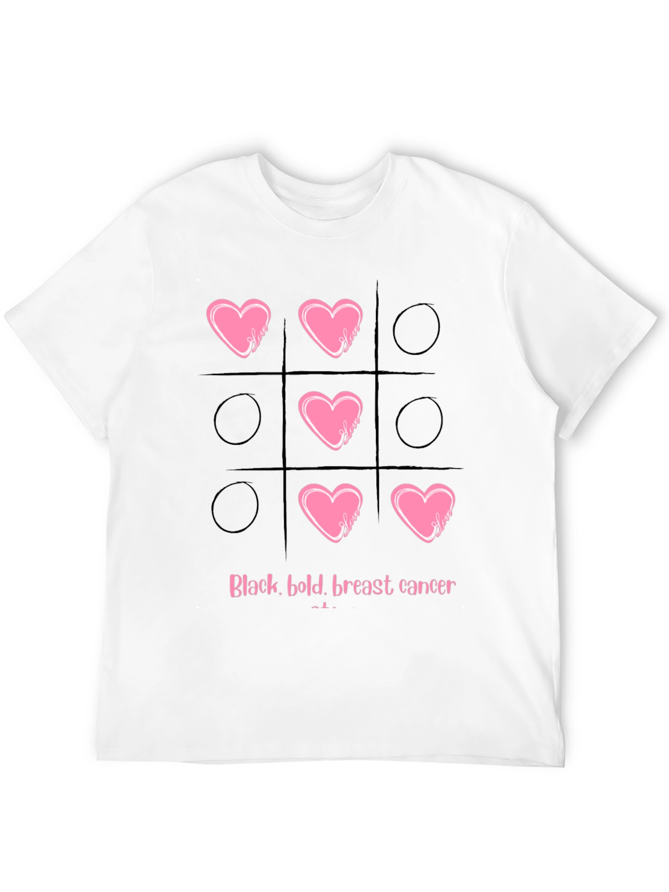Breast Cancer Tic-Tac-Toe T-Shirt