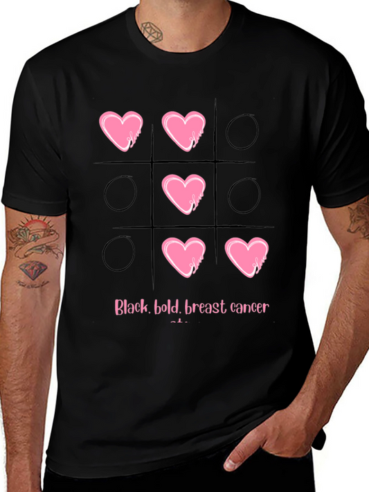 Breast Cancer Tic-Tac-Toe T-Shirt