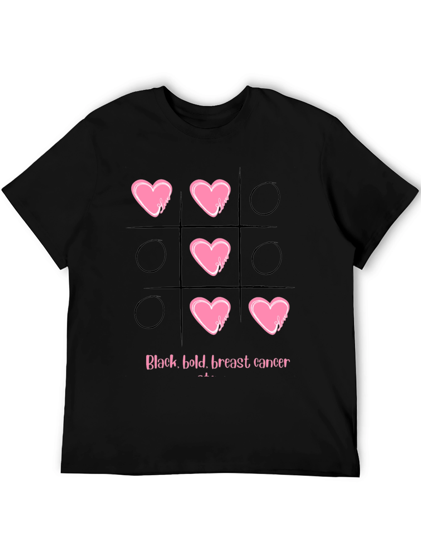 Breast Cancer Tic-Tac-Toe T-Shirt
