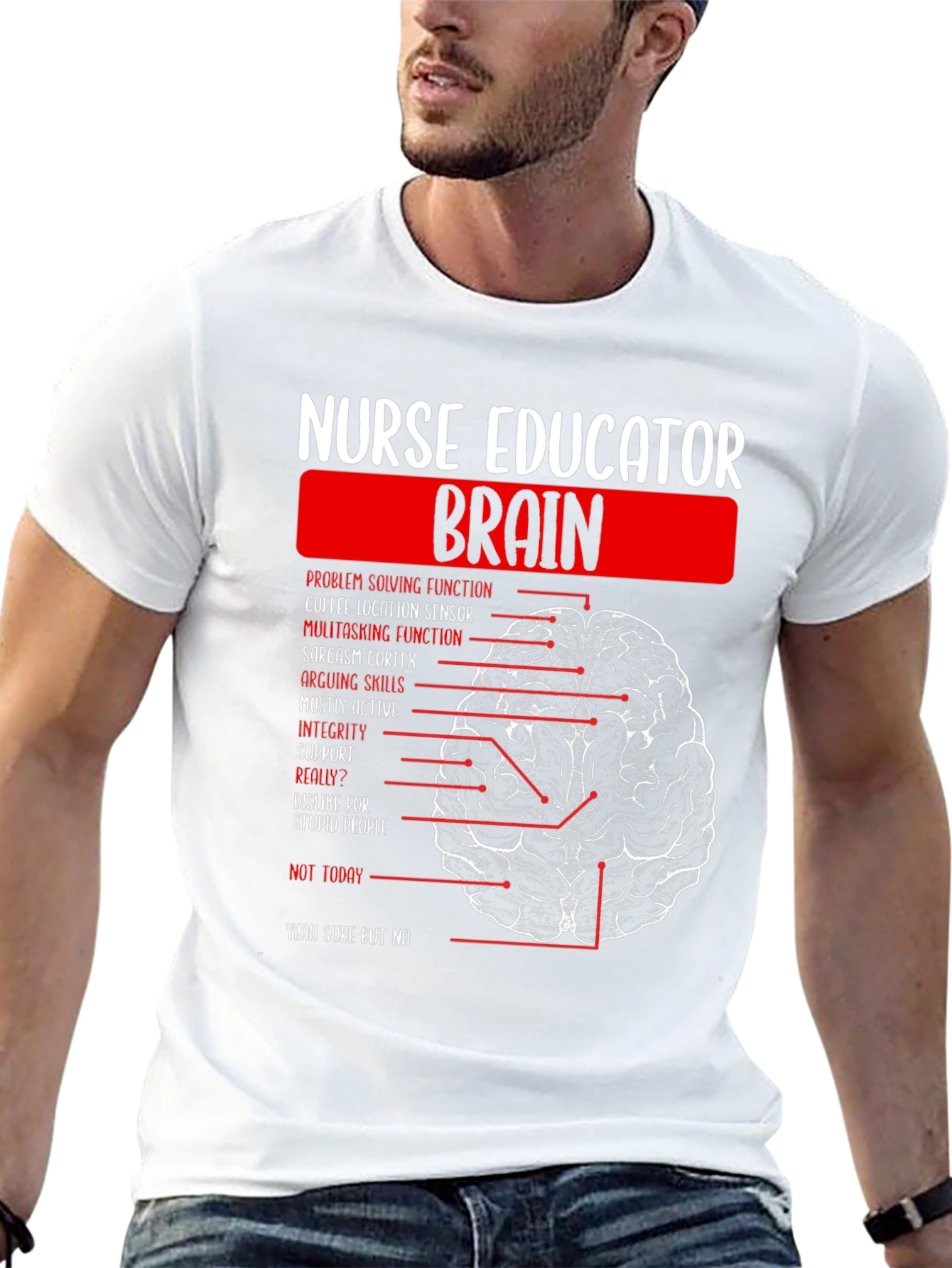 Nurse Educator Brain T-Shirt