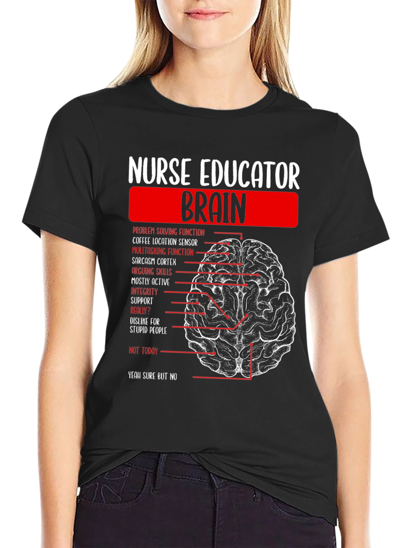 Nurse Educator Brain T-Shirt