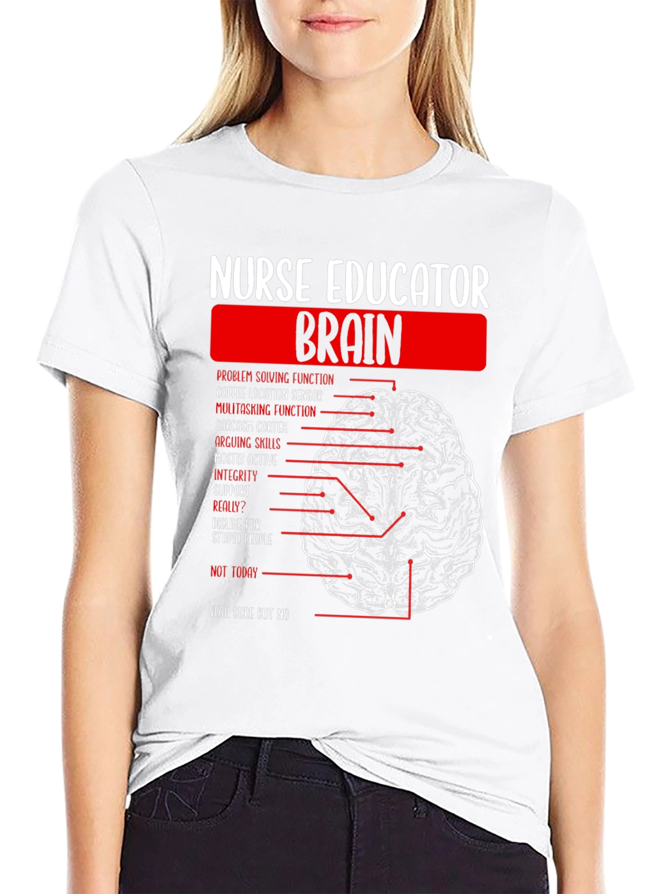 Nurse Educator Brain T-Shirt