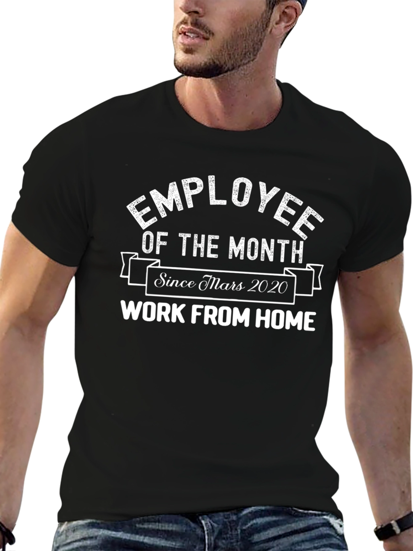 Employee of the Month Work From Home Tee