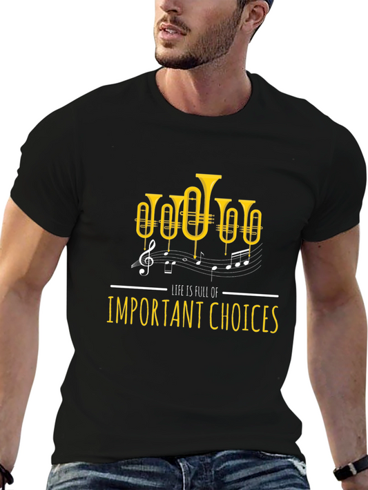 Life Choices Music Tuba T-Shirt