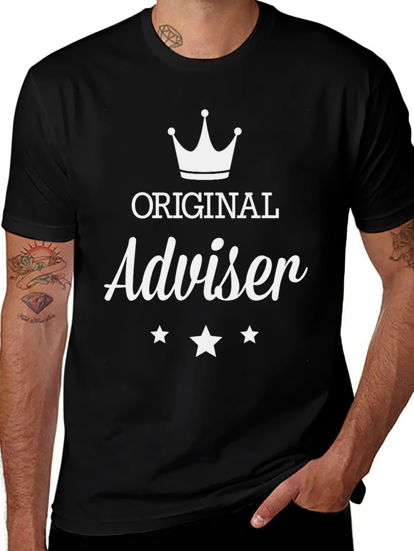 Original Advisor Graphic Tee - Black
