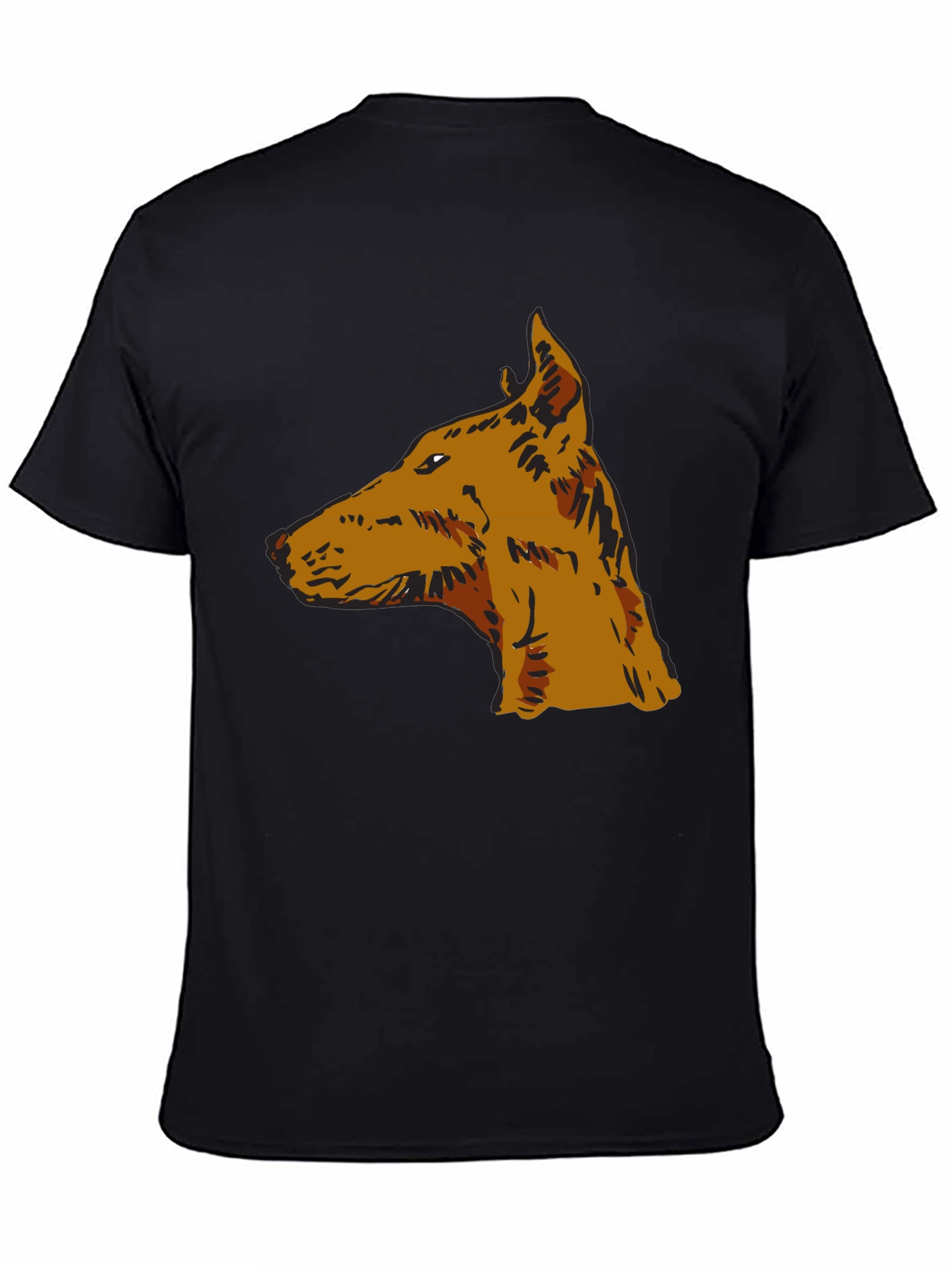 Dog Breed Graphic Tee - Stylish Mens Black T-Shirt