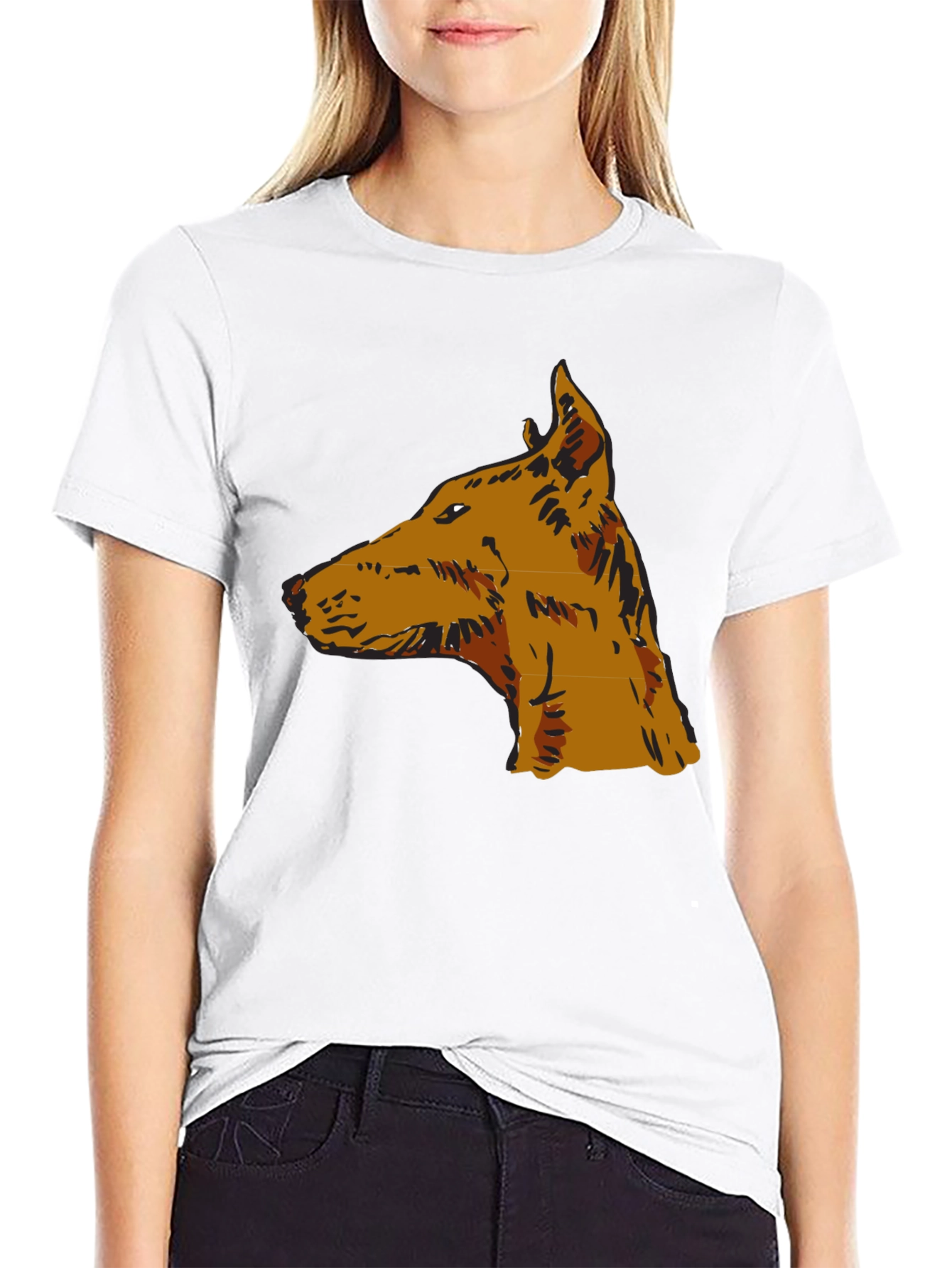 Dog Breed Graphic Tee - Stylish Mens Black T-Shirt