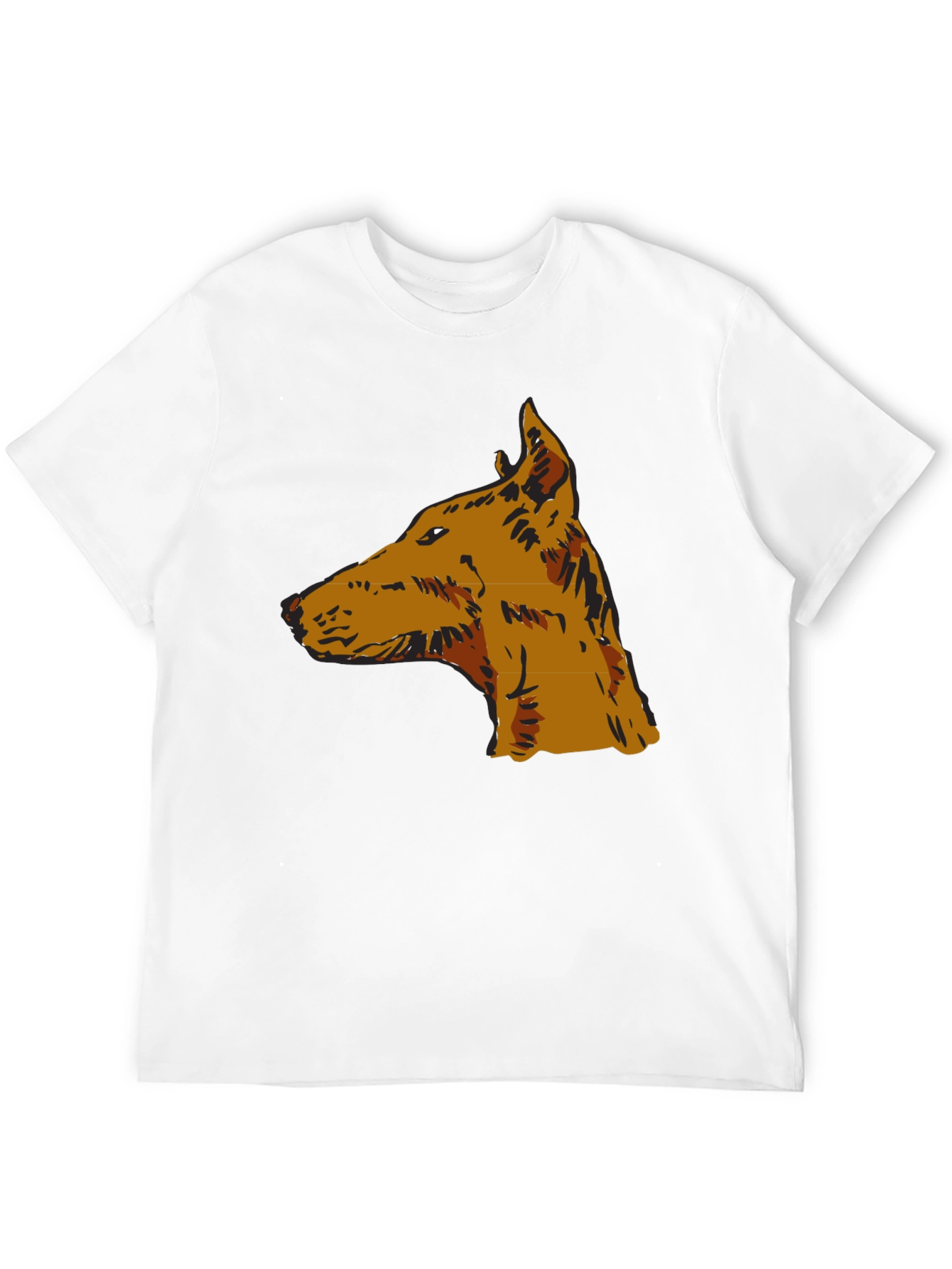 Dog Breed Graphic Tee - Stylish Mens Black T-Shirt