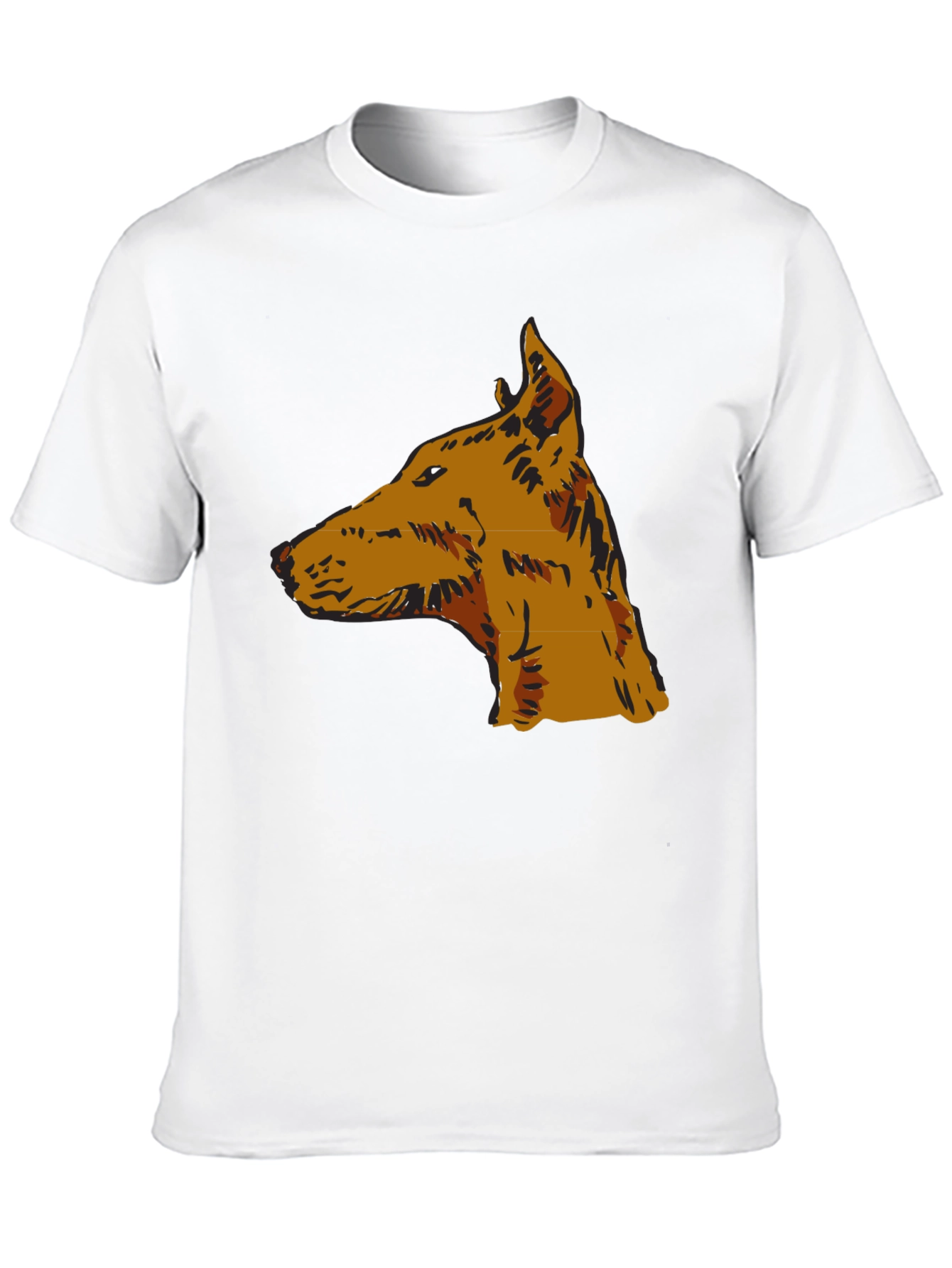 Dog Breed Graphic Tee - Stylish Mens Black T-Shirt