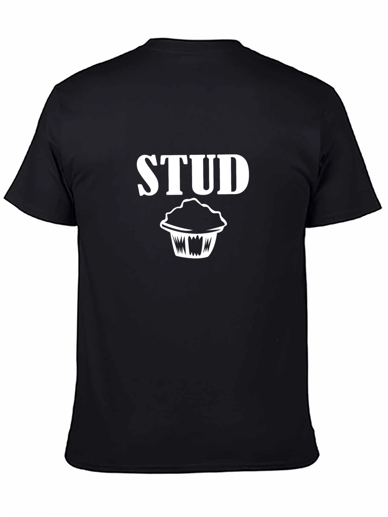 Stud Muffin Graphic Tee - Black