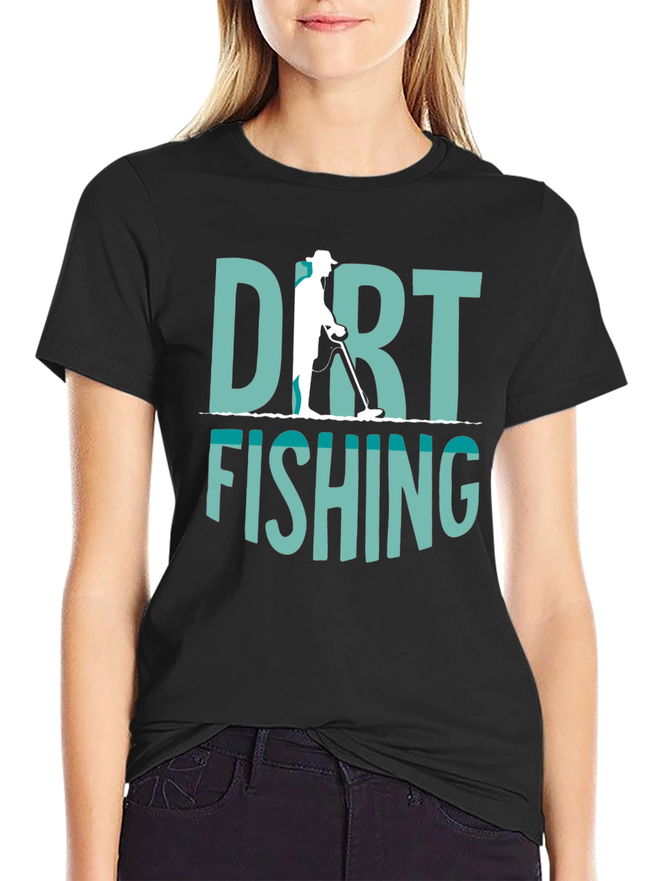 Dirt Fishing Metal Detecting T-Shirt