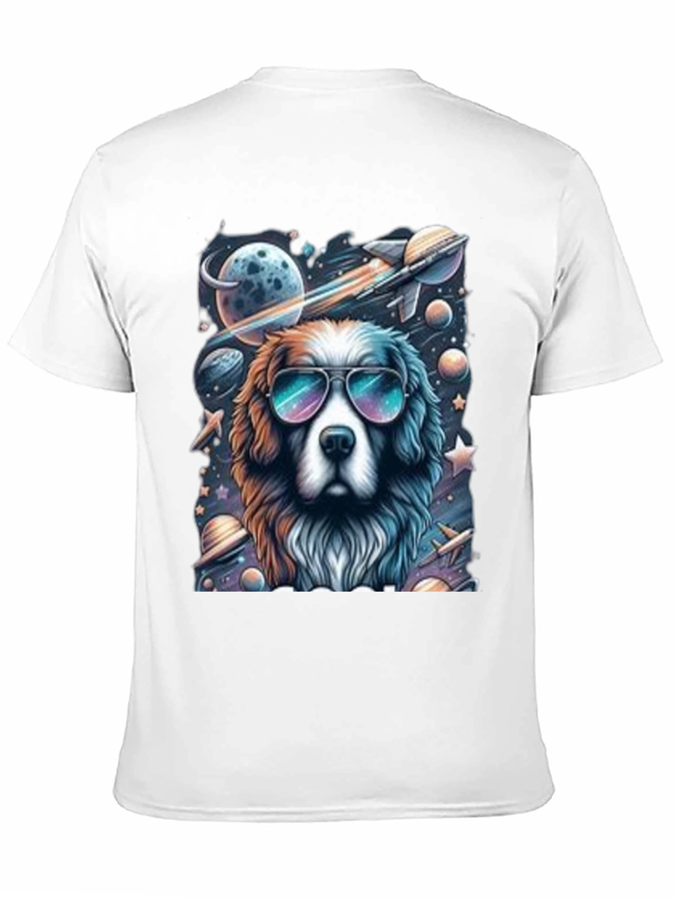 Cool Dog in Space T-Shirt