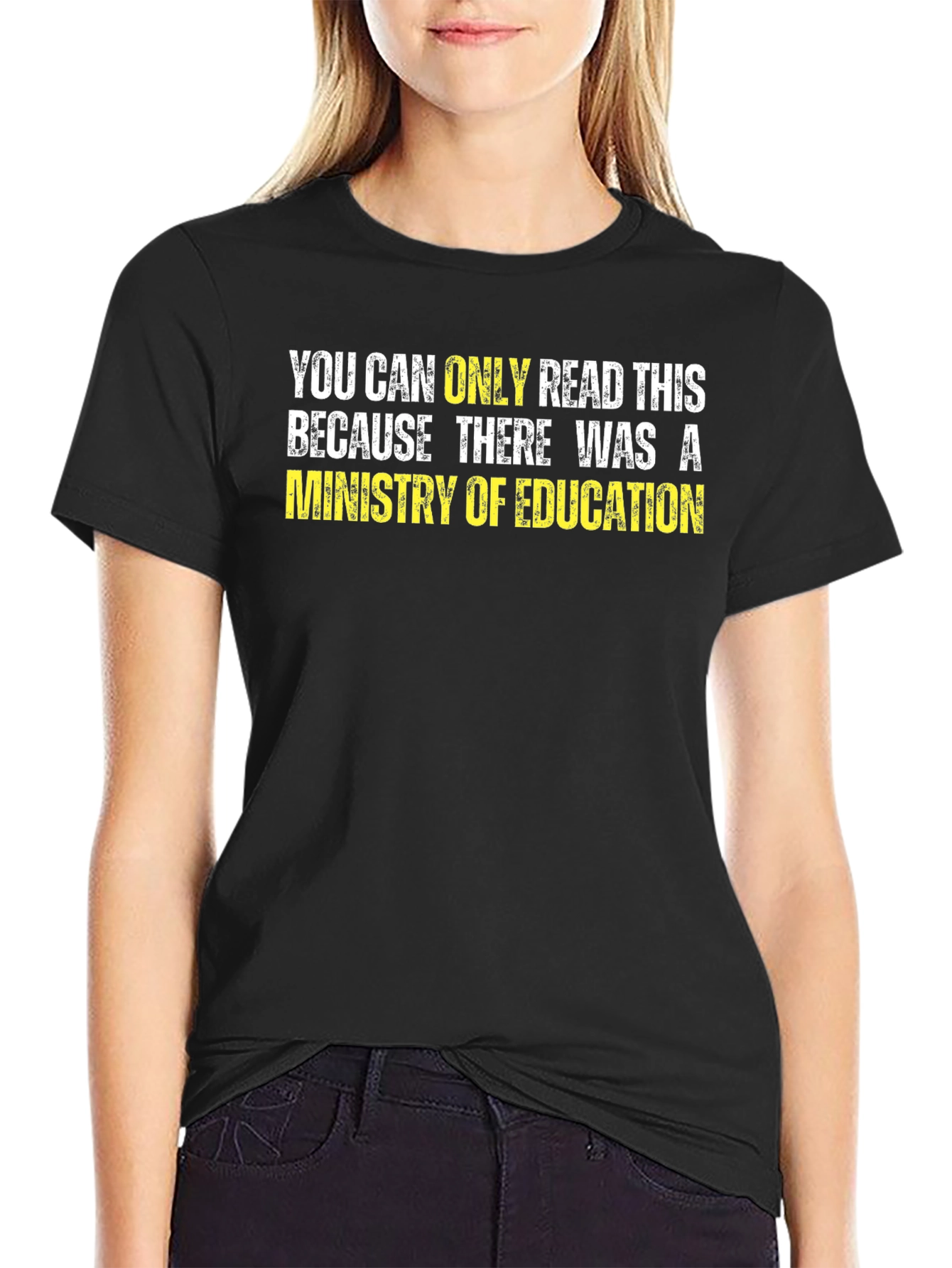 Ministry of Education T-Shirt - Humorous Graphic Tee