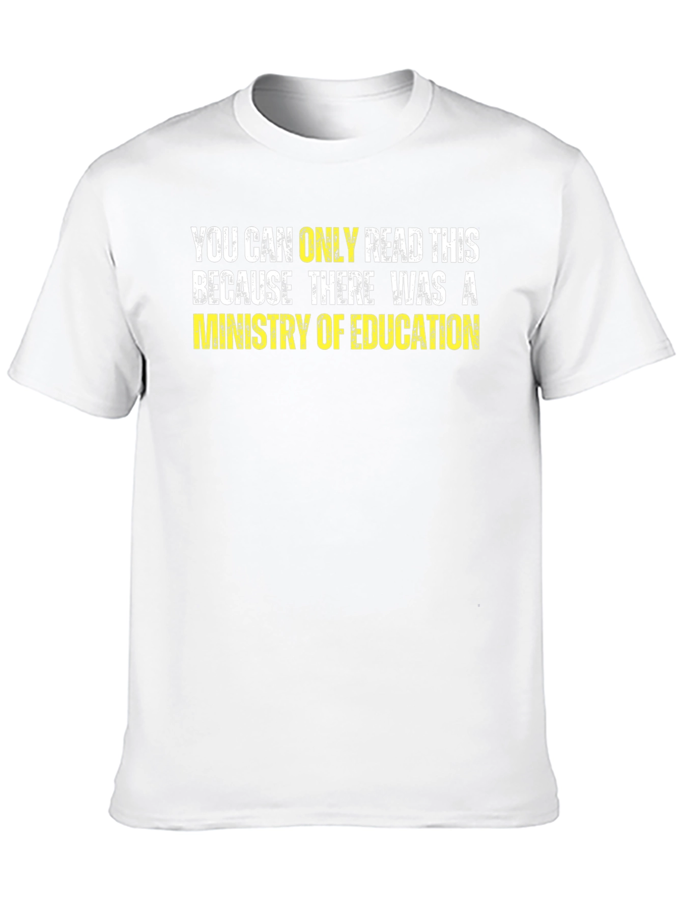 Ministry of Education T-Shirt - Humorous Graphic Tee