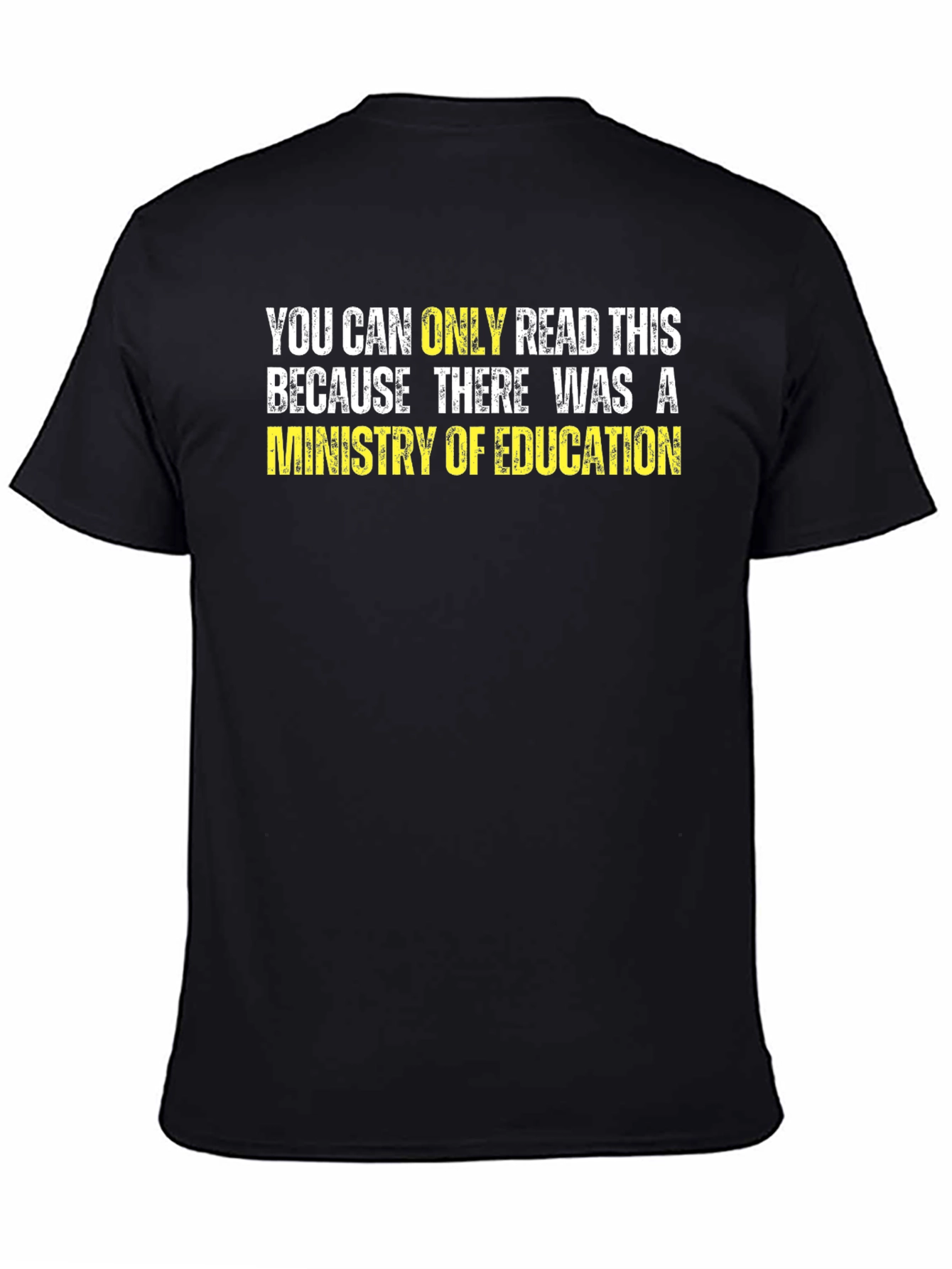 Ministry of Education T-Shirt - Humorous Graphic Tee