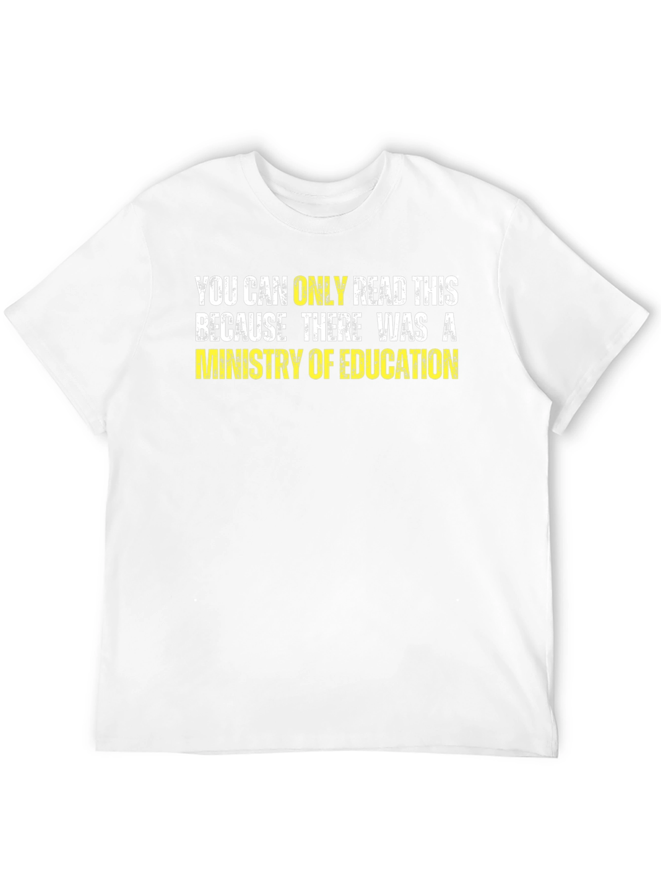 Ministry of Education T-Shirt - Humorous Graphic Tee