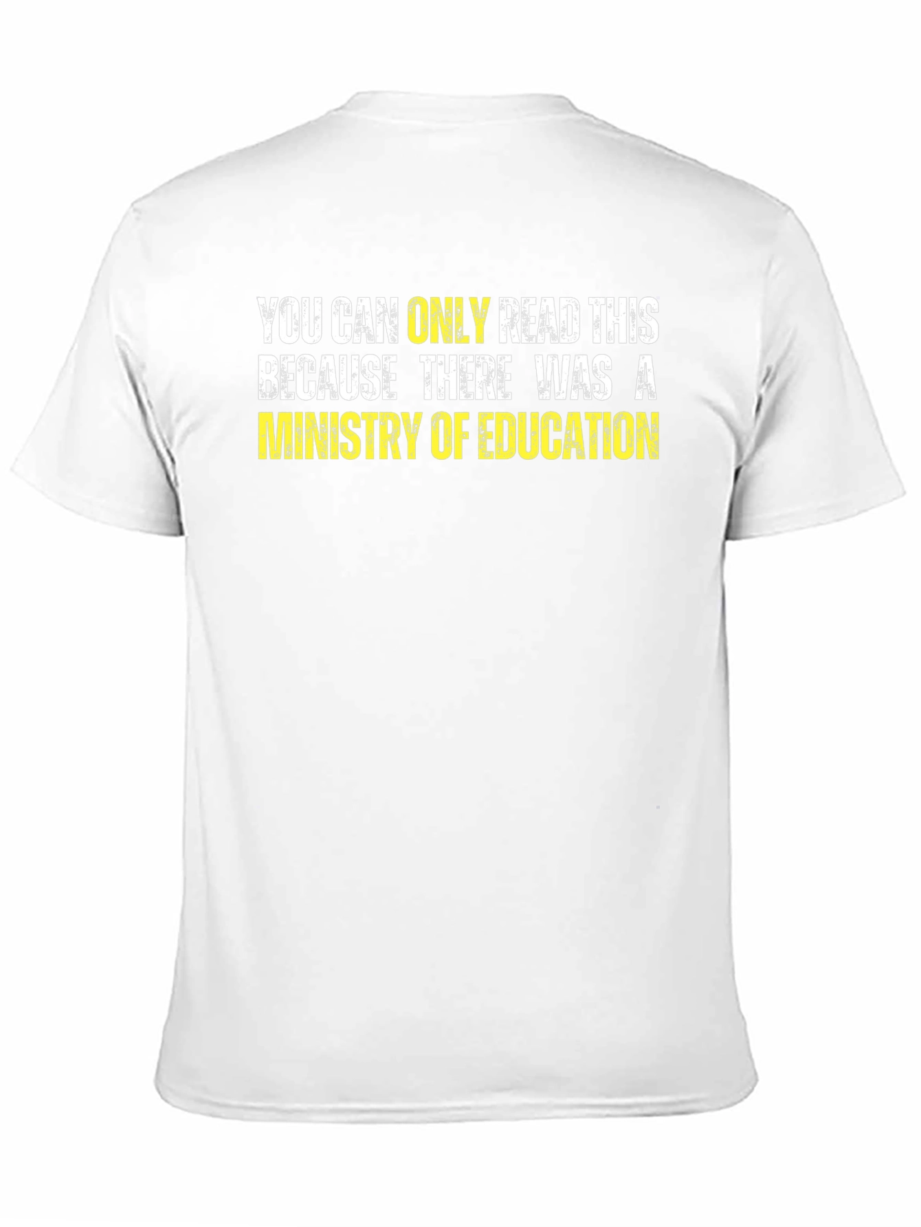 Ministry of Education T-Shirt - Humorous Graphic Tee