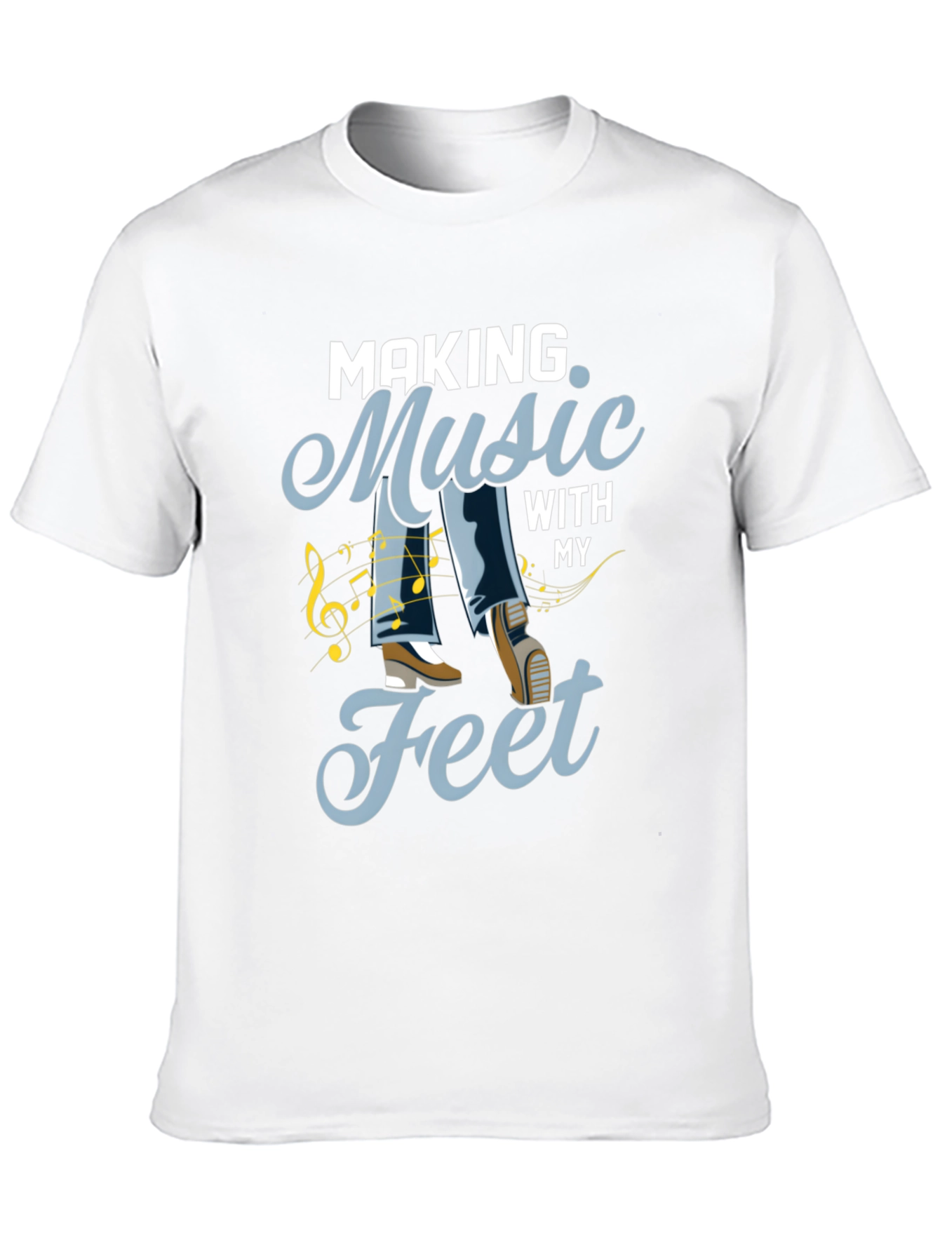 Music Feet Tee - Dance to Your Own Beat