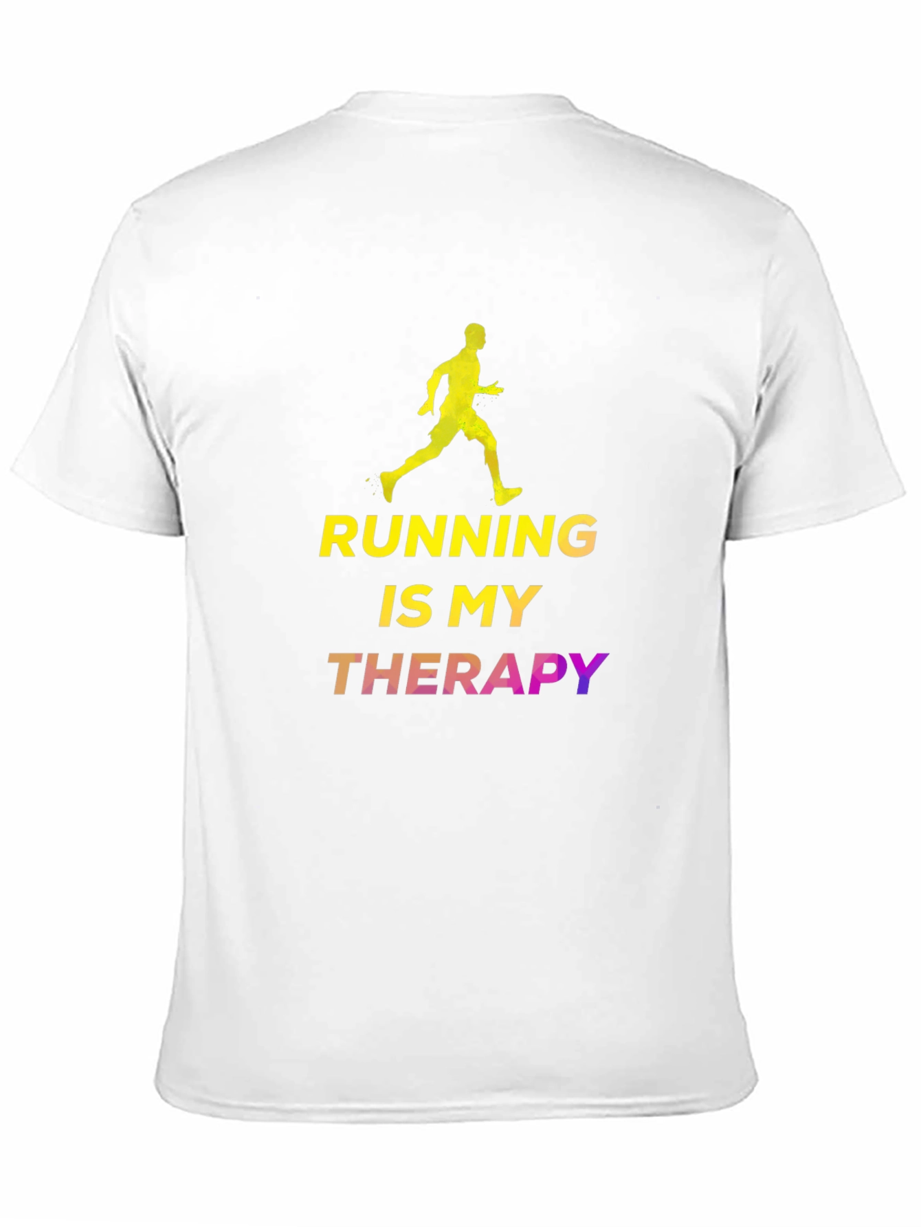 Running is My Therapy Graphic T-Shirt