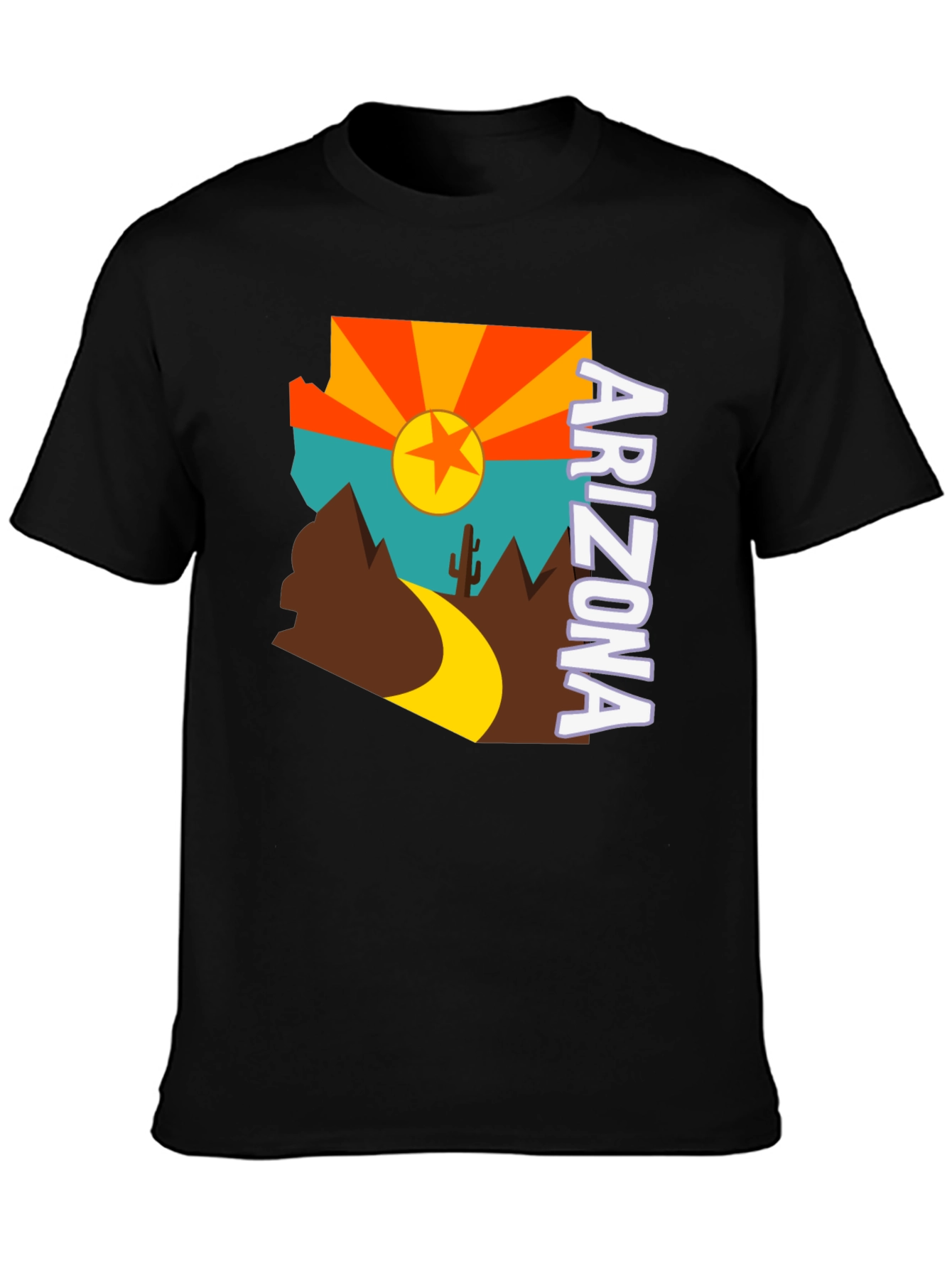 Arizona State T-Shirt Desert Graphic Tee