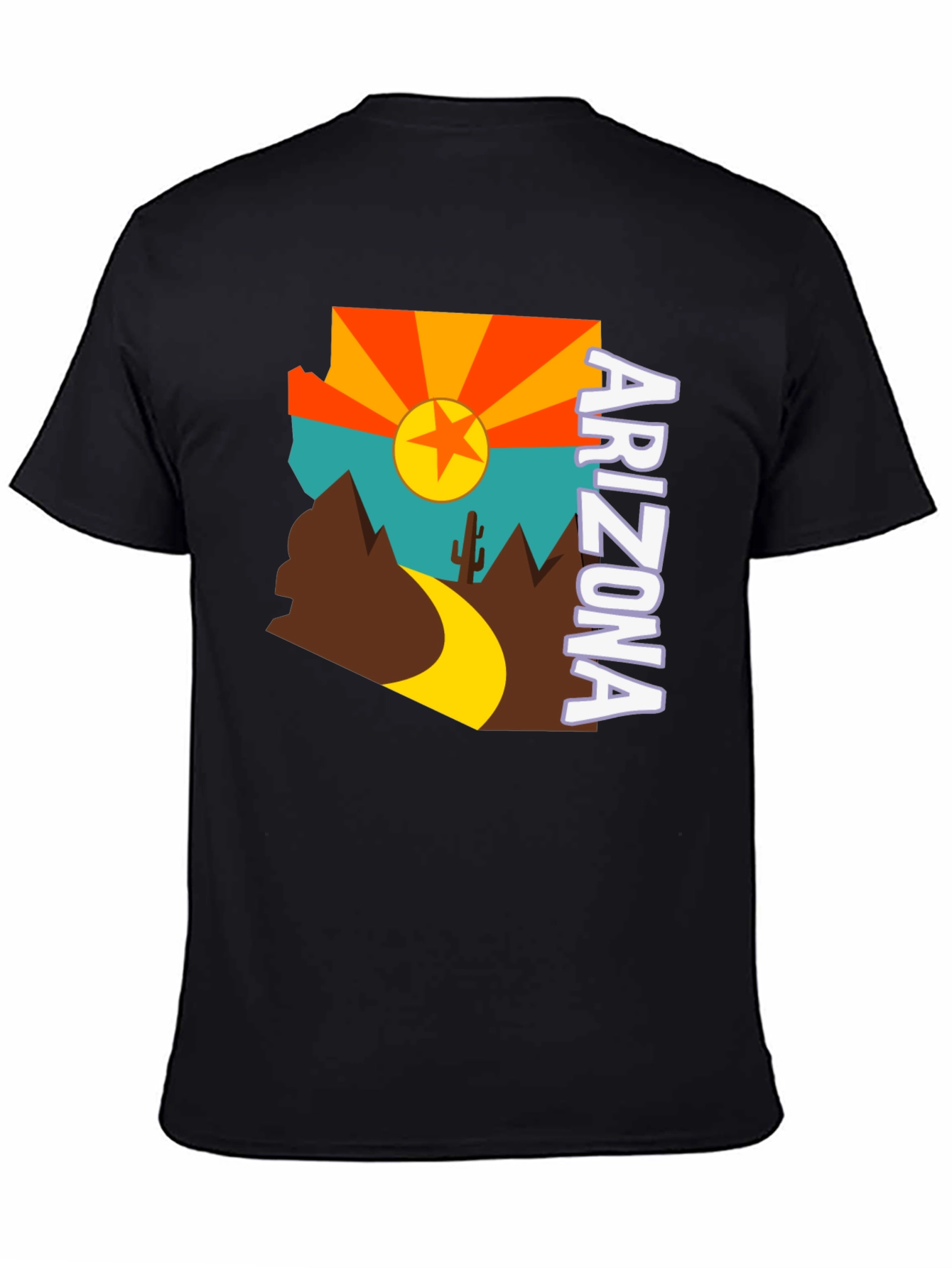 Arizona State T-Shirt Desert Graphic Tee
