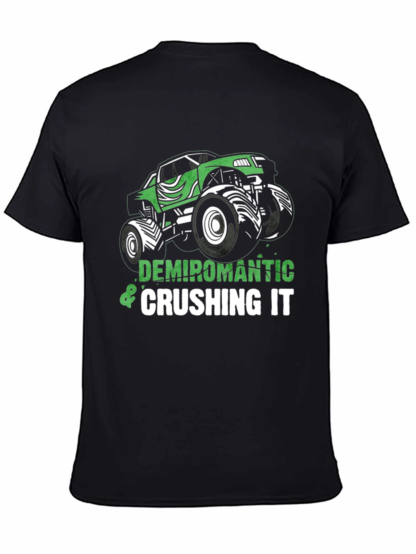 Demiromentic Crushing It Graphic Tee