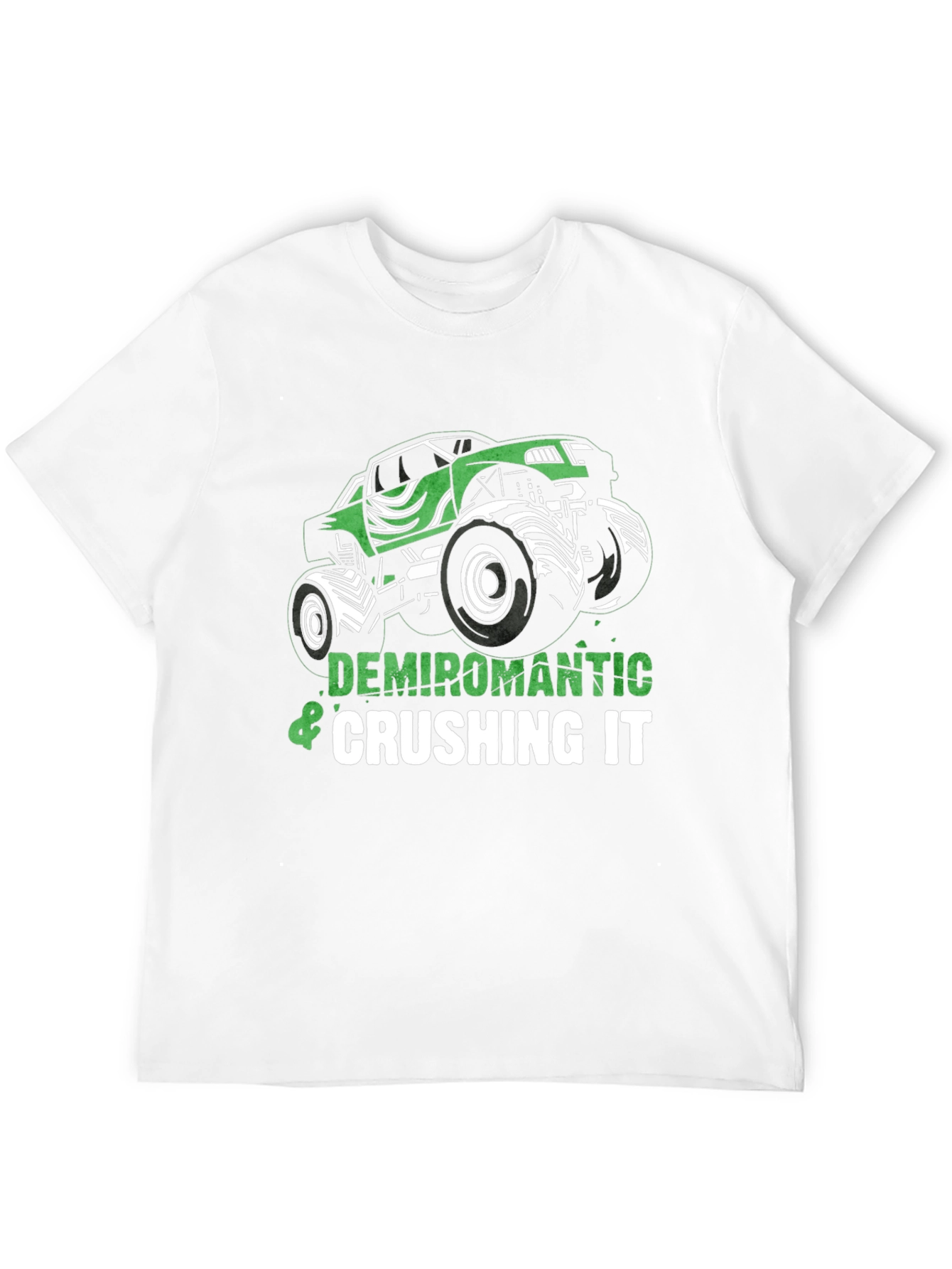 Demiromentic Crushing It Graphic Tee