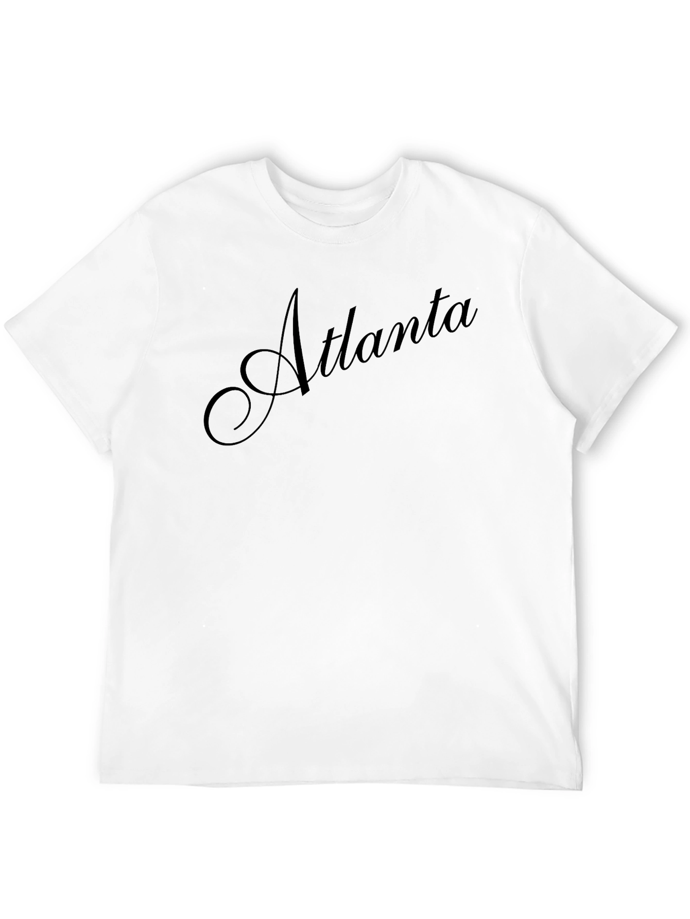 Atlanta Black Graphic Tee - Stylish and Comfortable