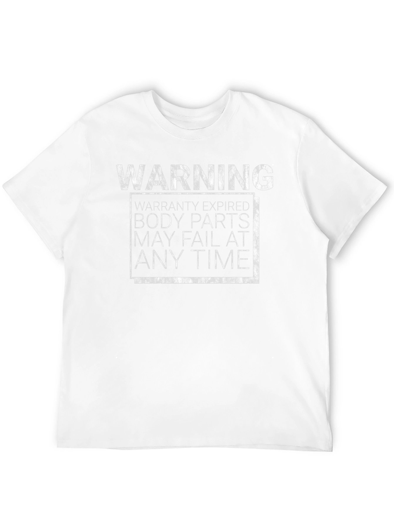 Warning Warranty Expired Humor T-Shirt