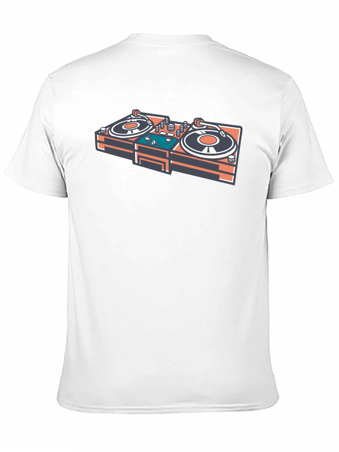DJ Turntable Graphic T-Shirt - Music Lovers Tee