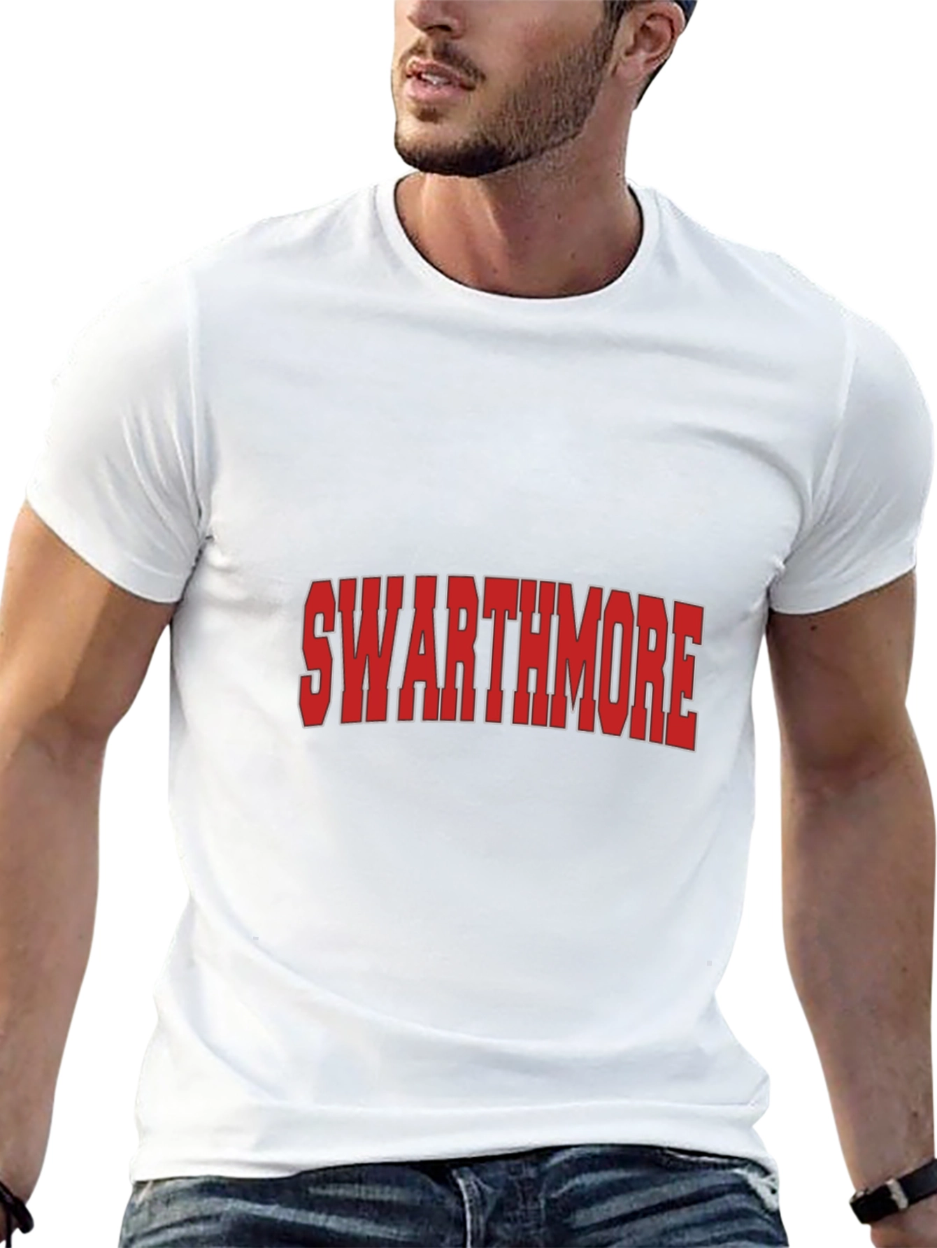 Swarthmore T-Shirt Black Collegiate Style