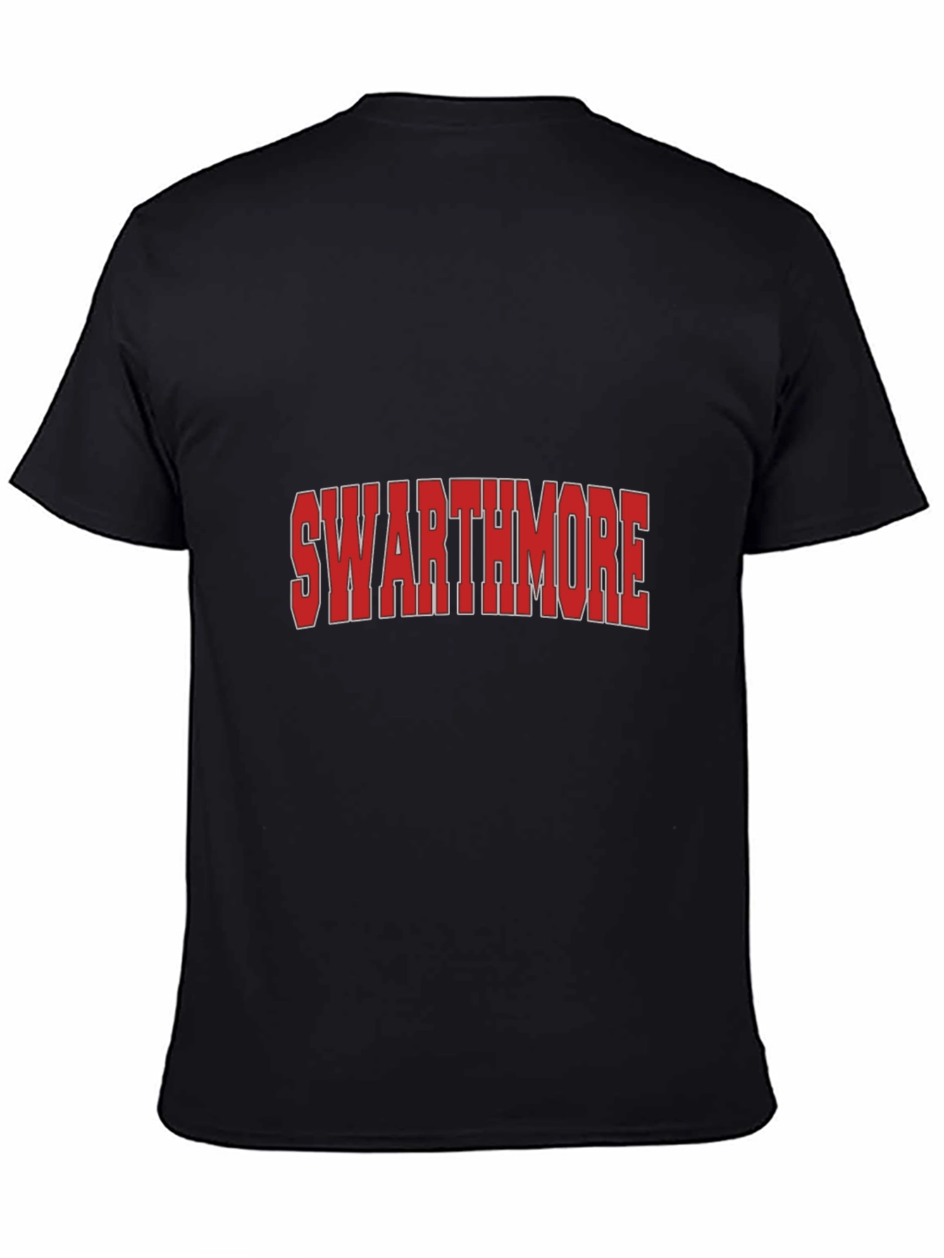 Swarthmore T-Shirt Black Collegiate Style