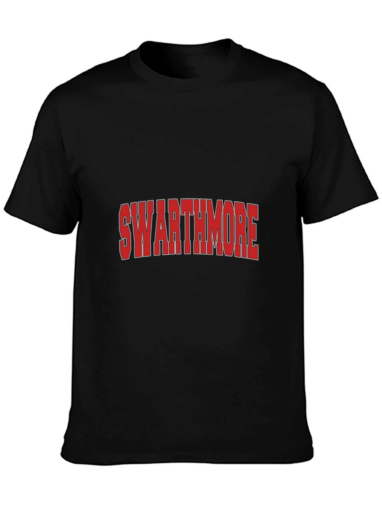 Swarthmore T-Shirt Black Collegiate Style