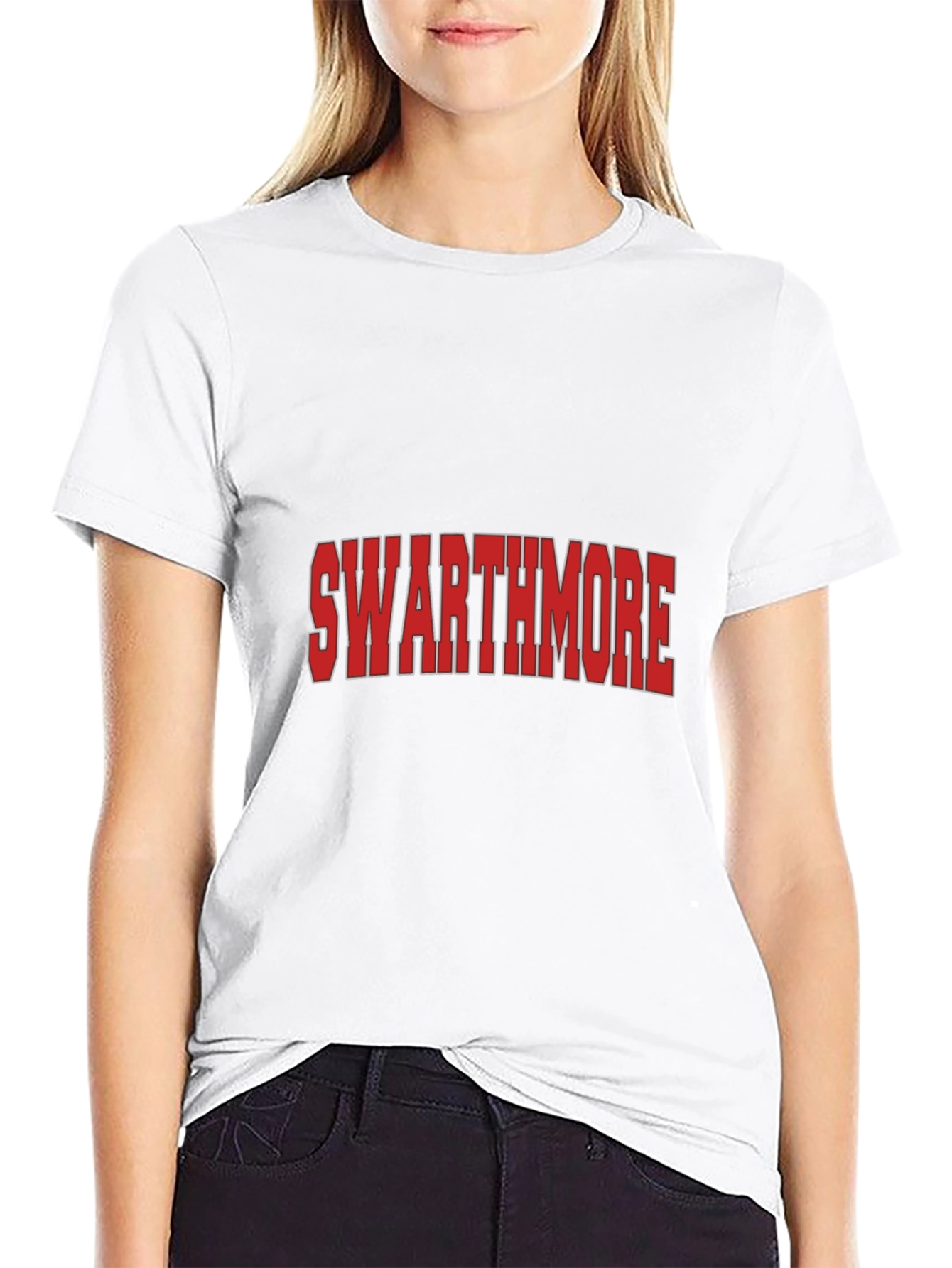Swarthmore T-Shirt Black Collegiate Style