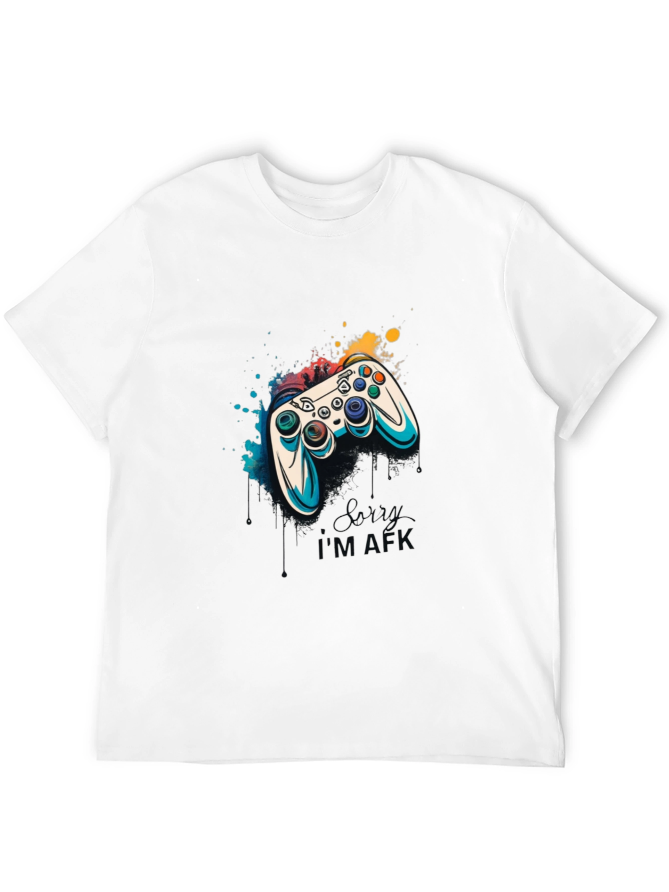 Gaming Controller Graphic T-Shirt - Gamer Style