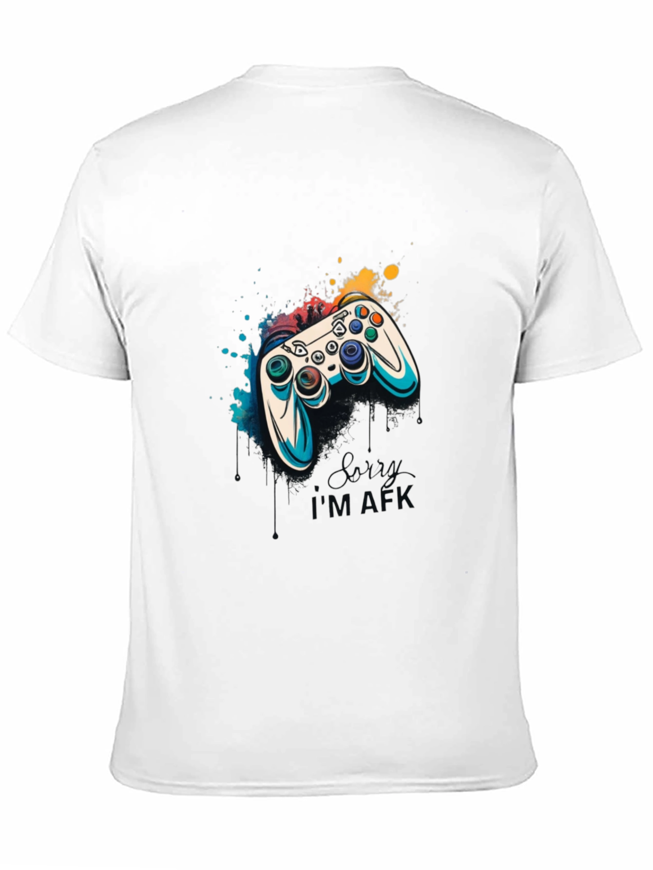 Gaming Controller Graphic T-Shirt - Gamer Style
