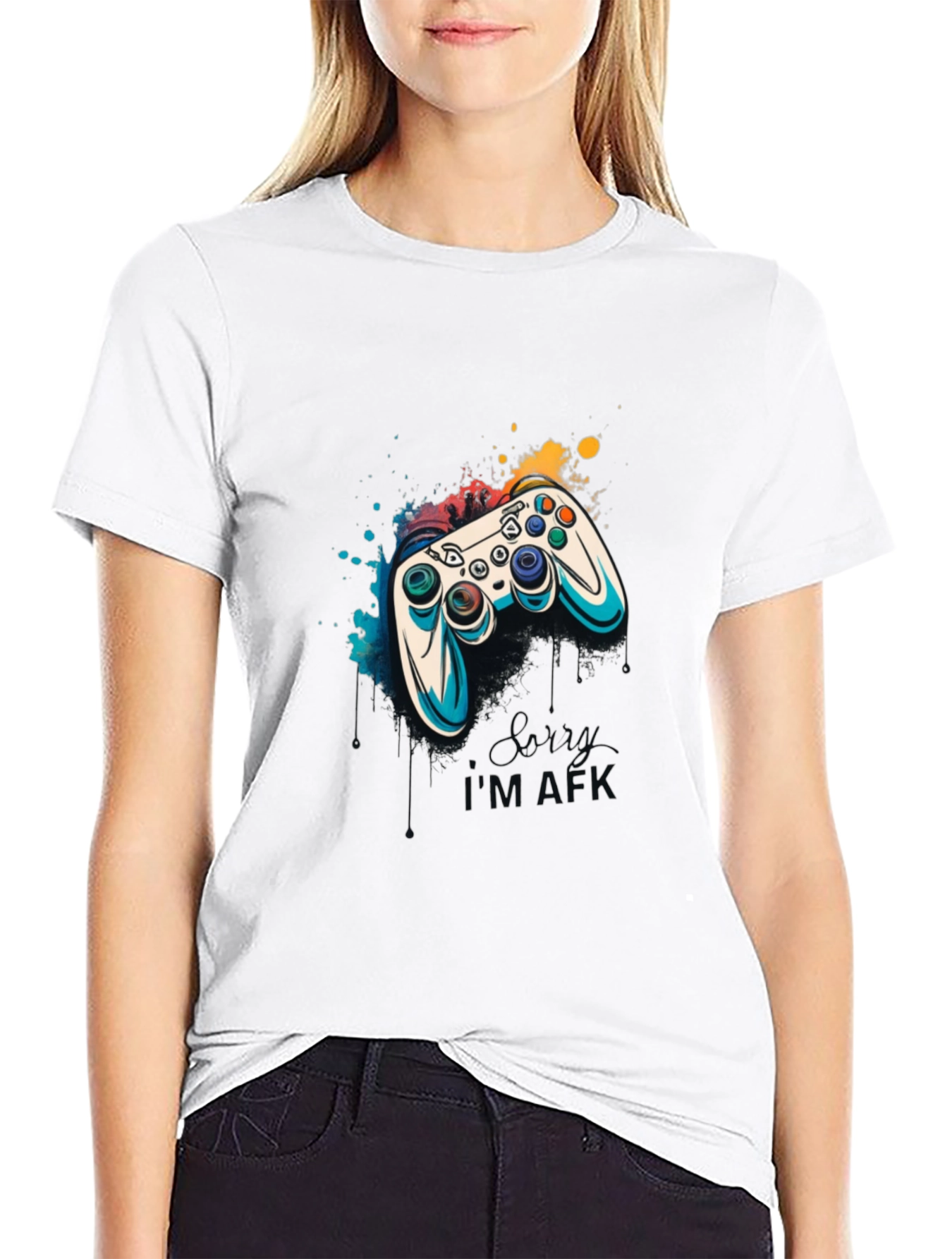 Gaming Controller Graphic T-Shirt - Gamer Style