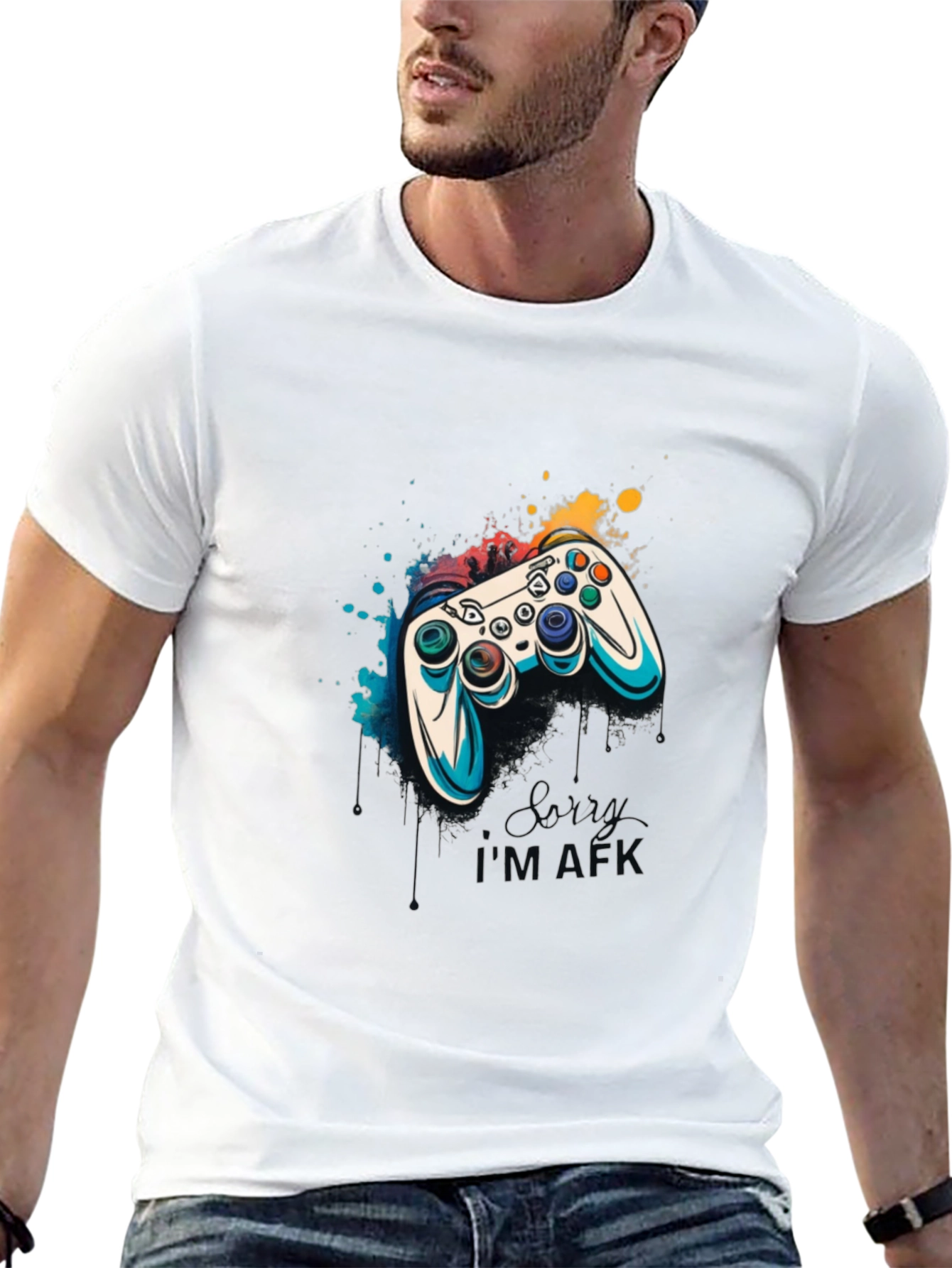 Gaming Controller Graphic T-Shirt - Gamer Style