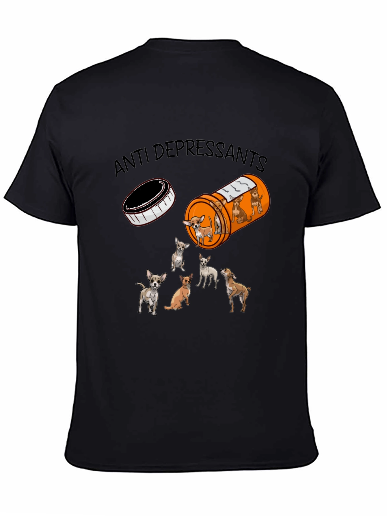 Anti Depressant Chihuahua T-Shirt