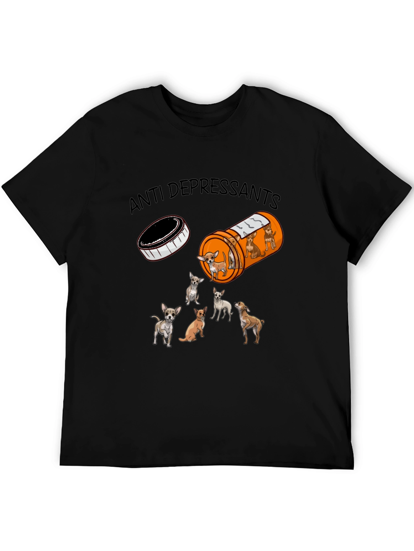 Anti Depressant Chihuahua T-Shirt