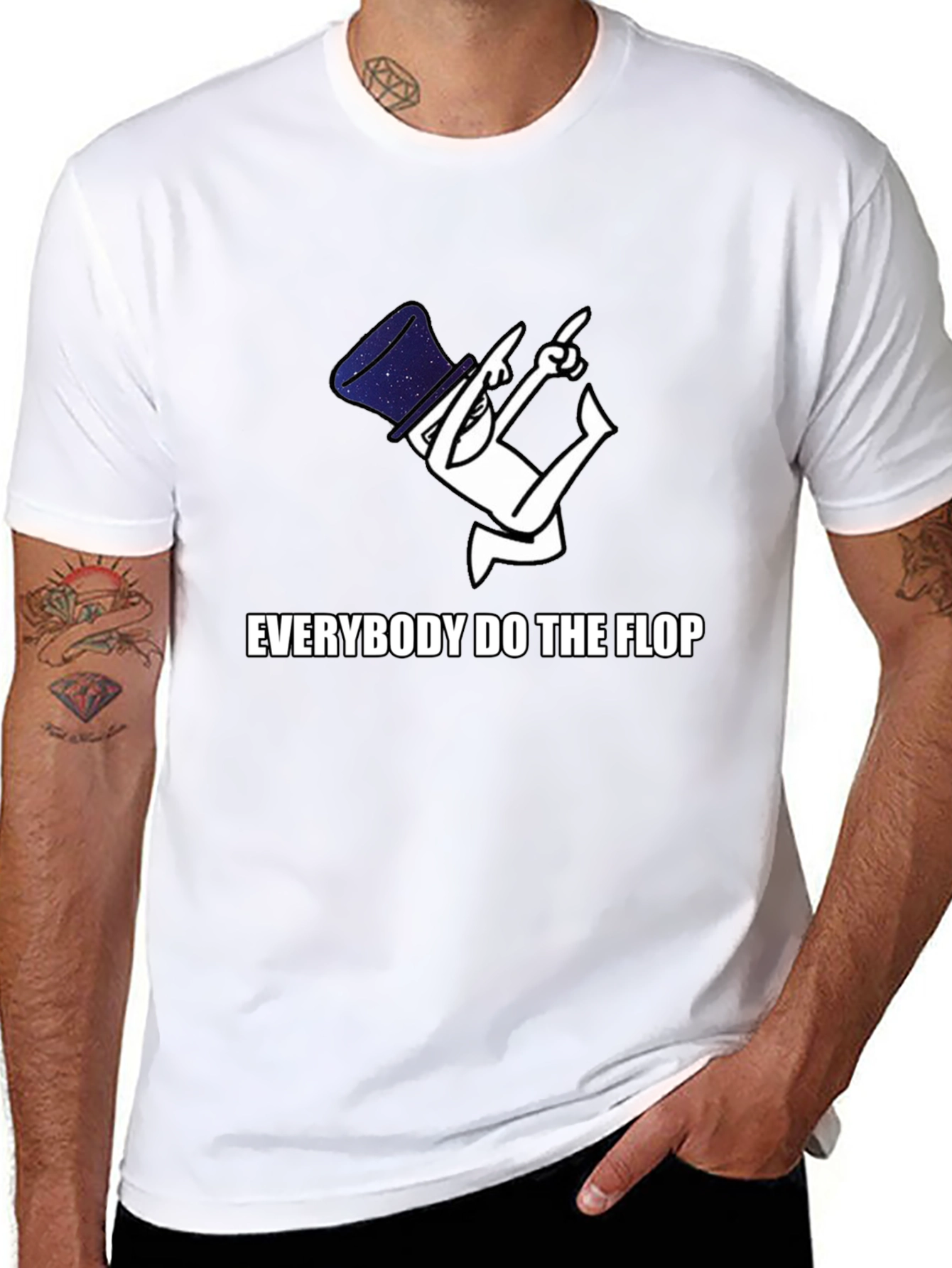 Everybody Do The Flop Graphic Tee
