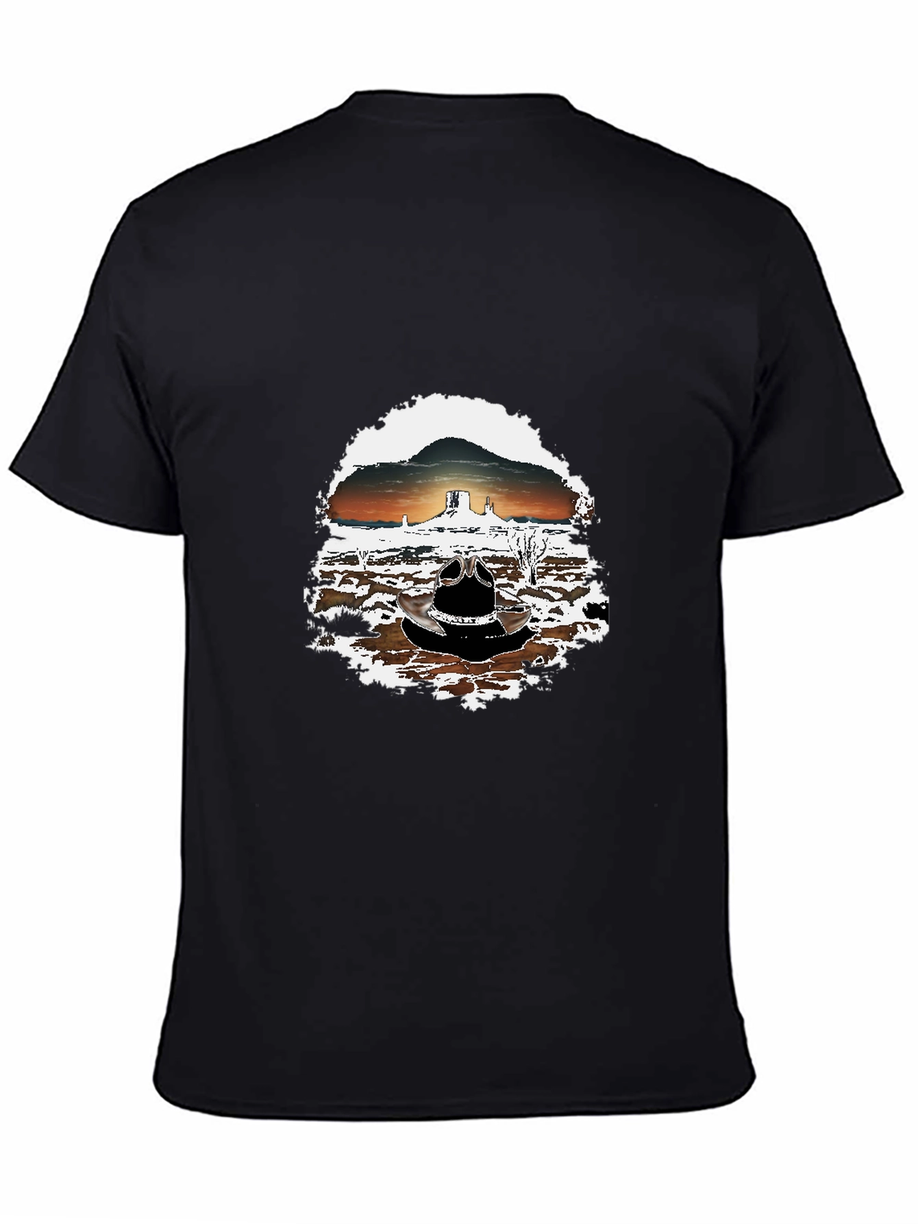 Sunset Desert Graphic T-Shirt