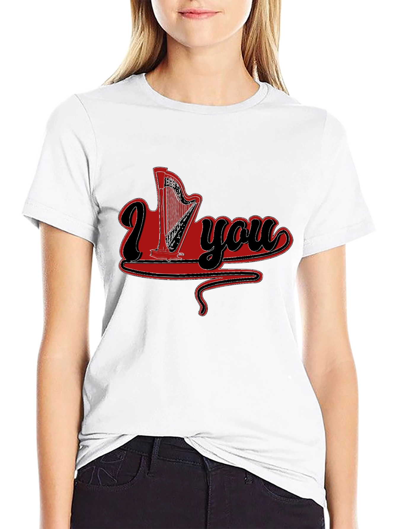 I Harp You - Unique Graphic T-Shirt