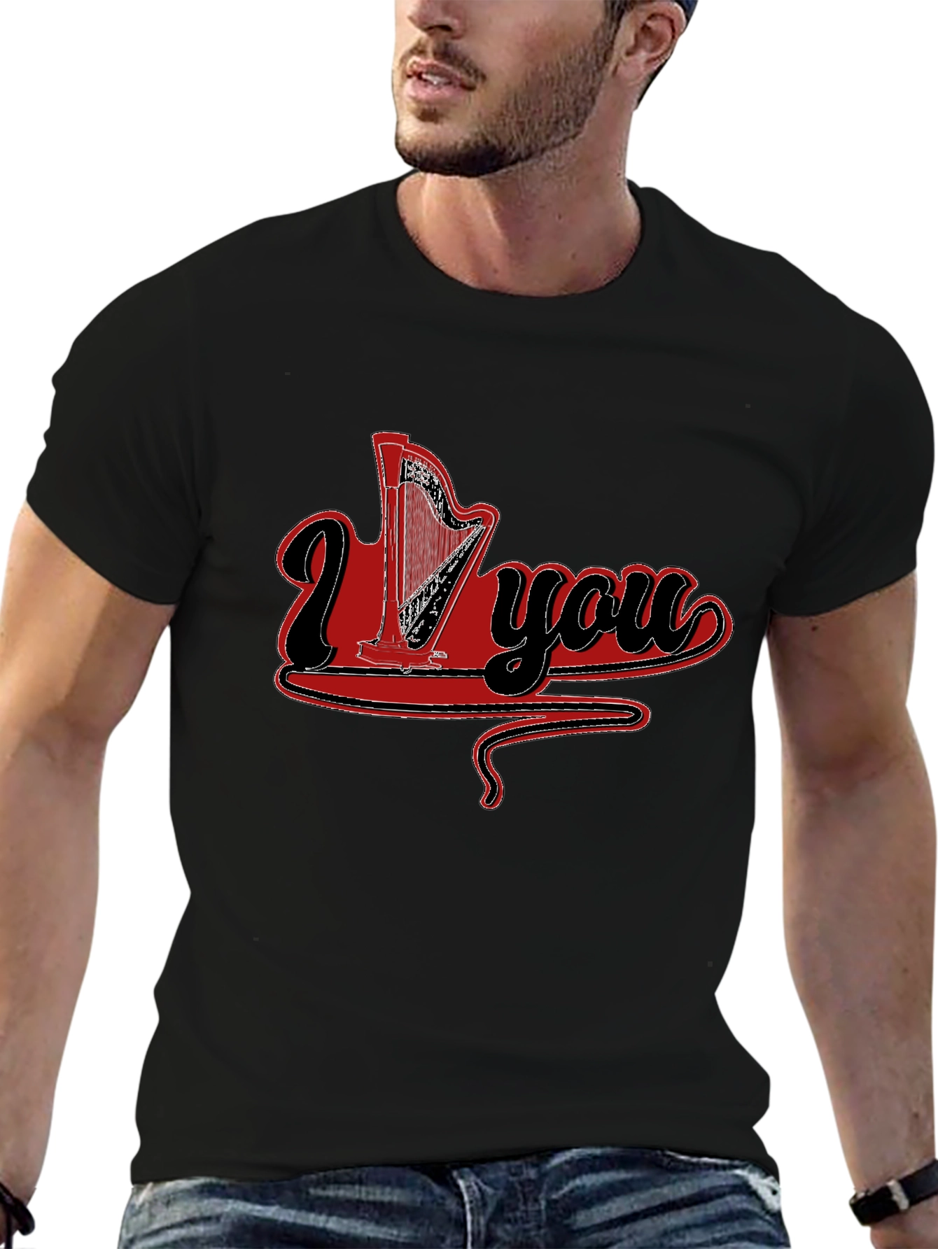 I Harp You - Unique Graphic T-Shirt