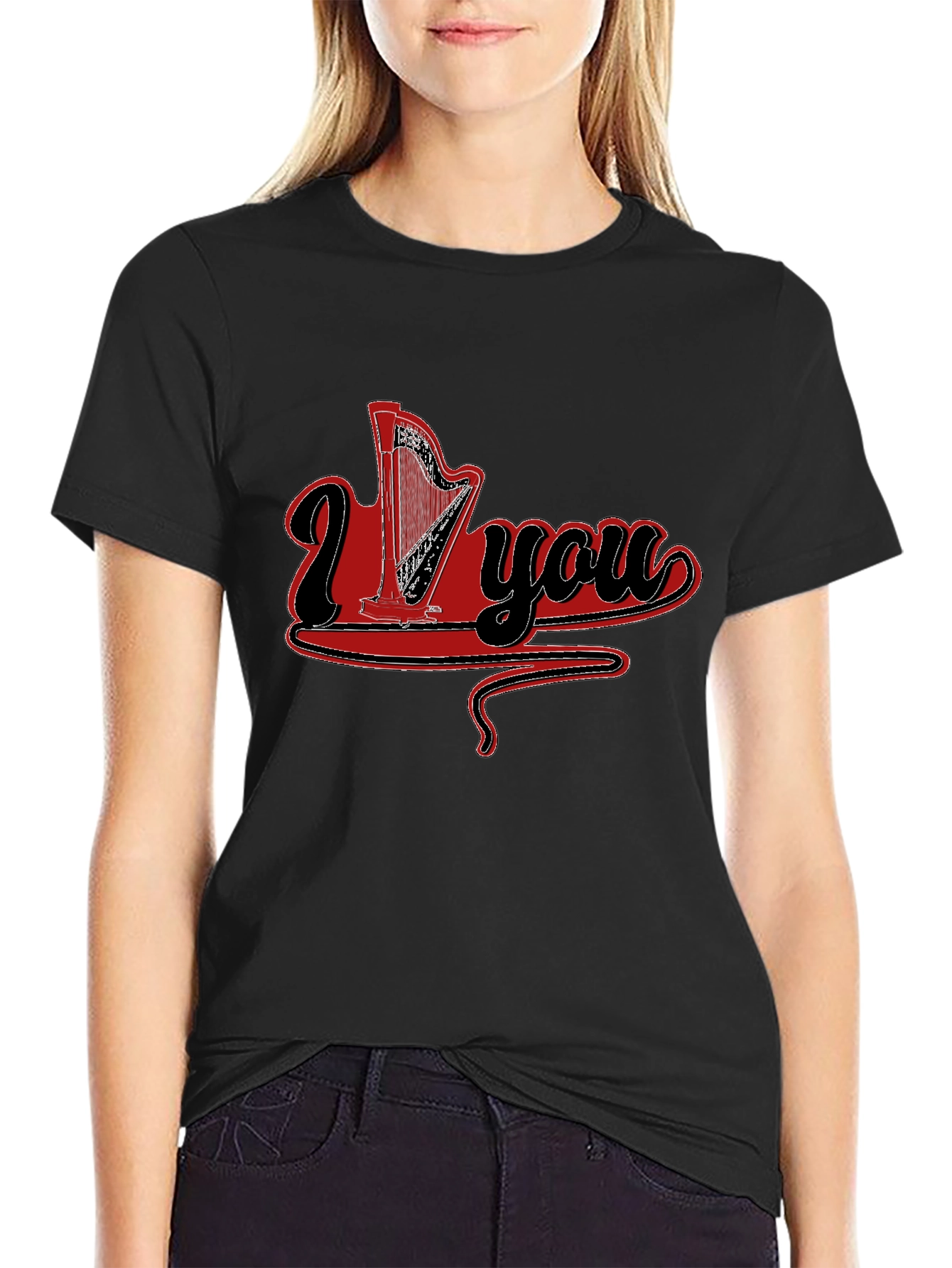 I Harp You - Unique Graphic T-Shirt