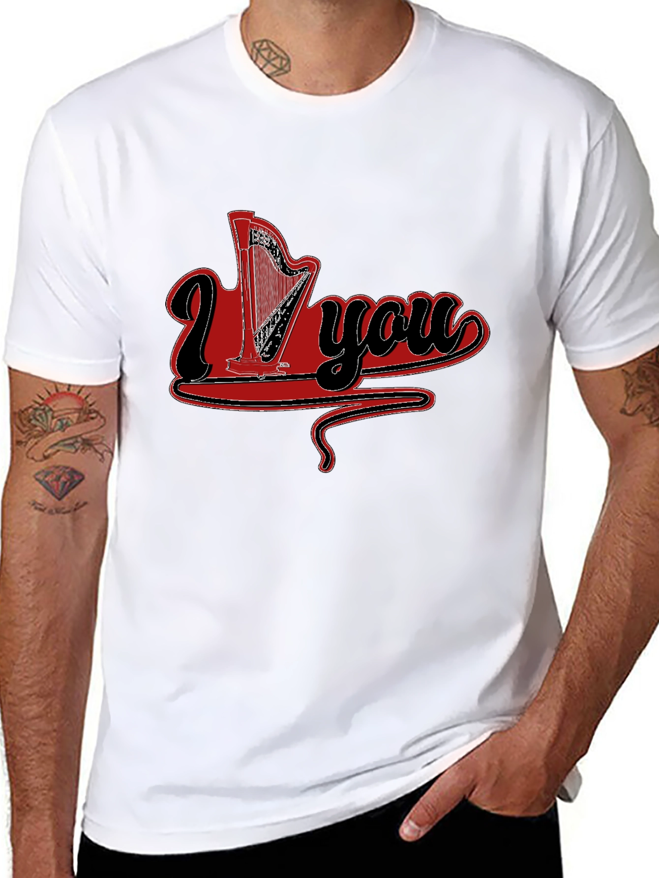 I Harp You - Unique Graphic T-Shirt