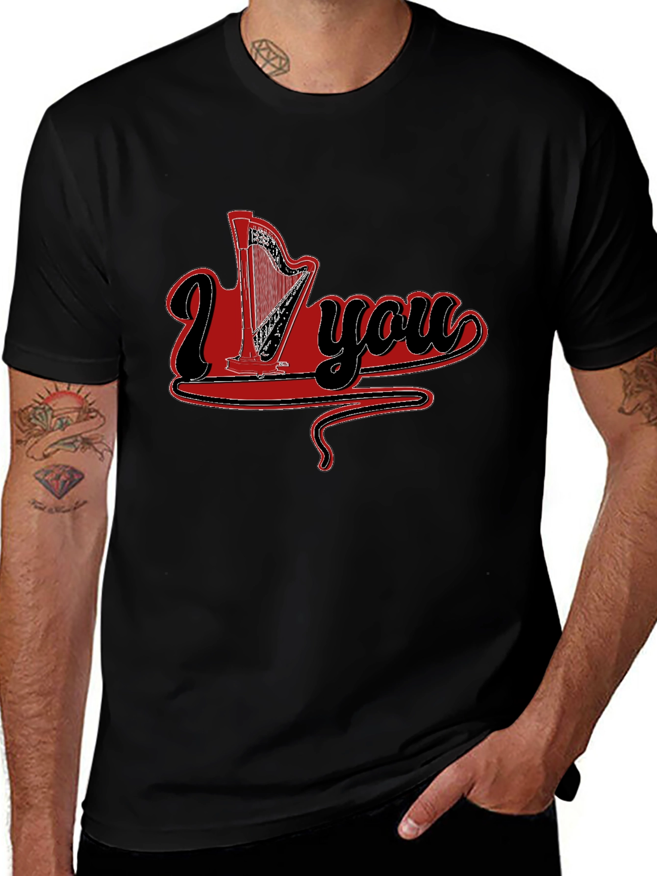 I Harp You - Unique Graphic T-Shirt