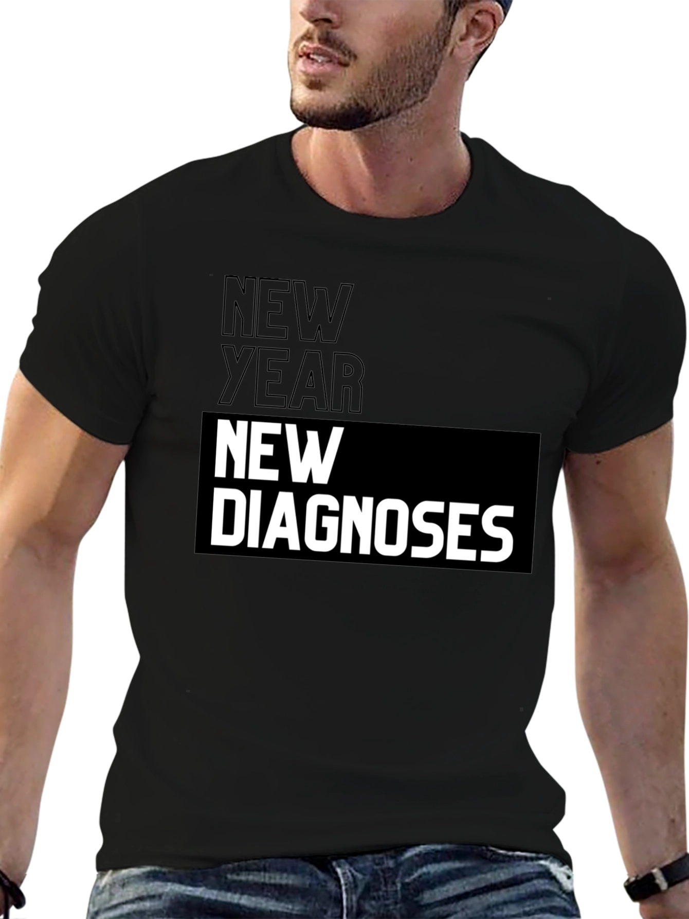 New Year New Diagnoses Graphic T-Shirt