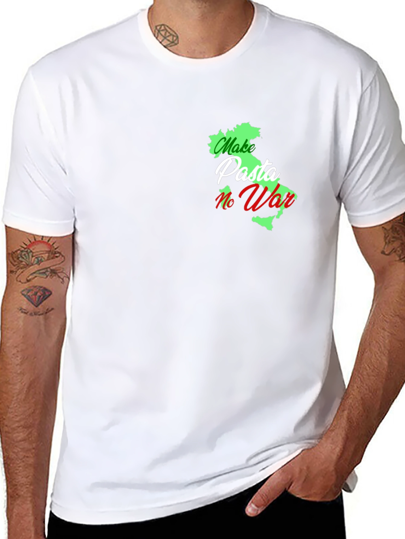 Make Pasta No War T-Shirt